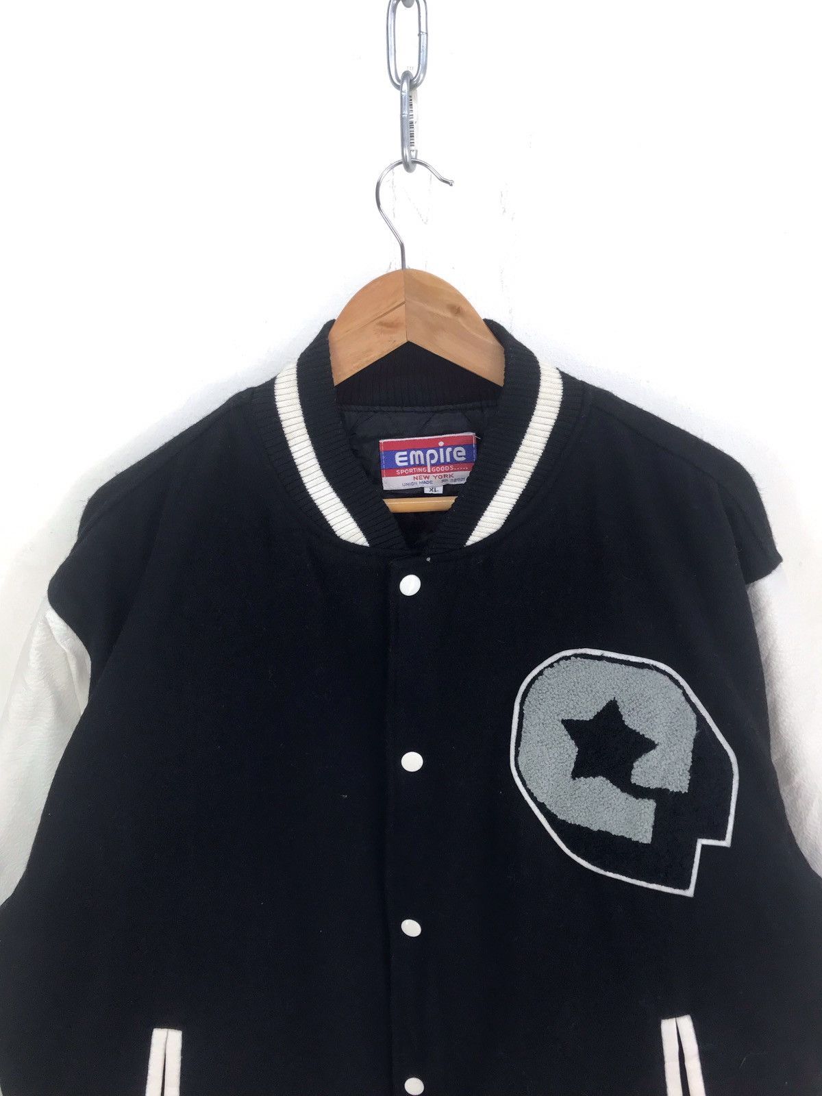 Vintage Vintage Empire Sporting Goods NY Letterman Varsity Jacket Size US XL / EU 56 / 4 - 4 Thumbnail