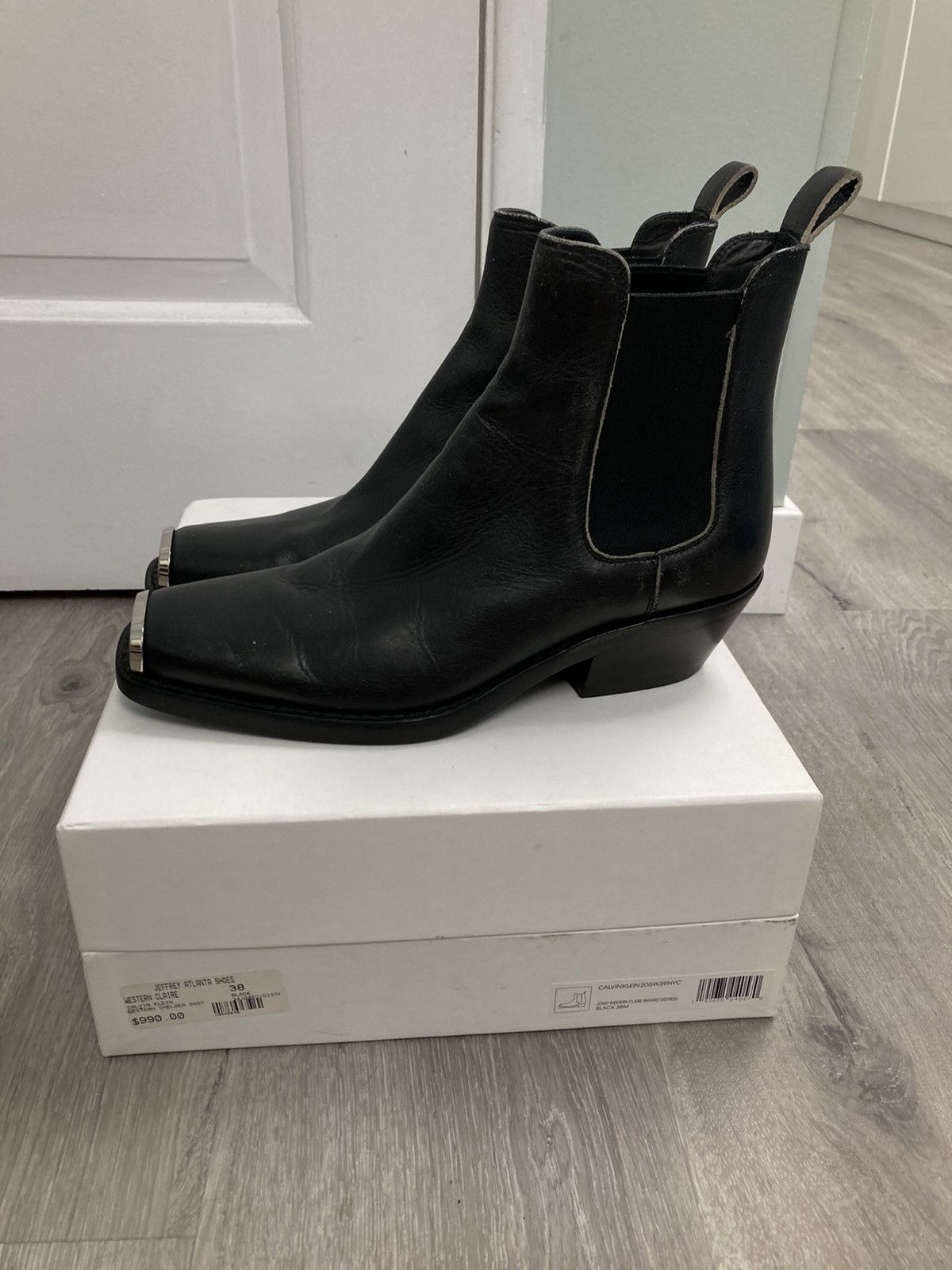 Calvin Klein 205W39NYC × Raf Simons Tex boot. 38 Size US 8 / IT 38 - 5 Thumbnail