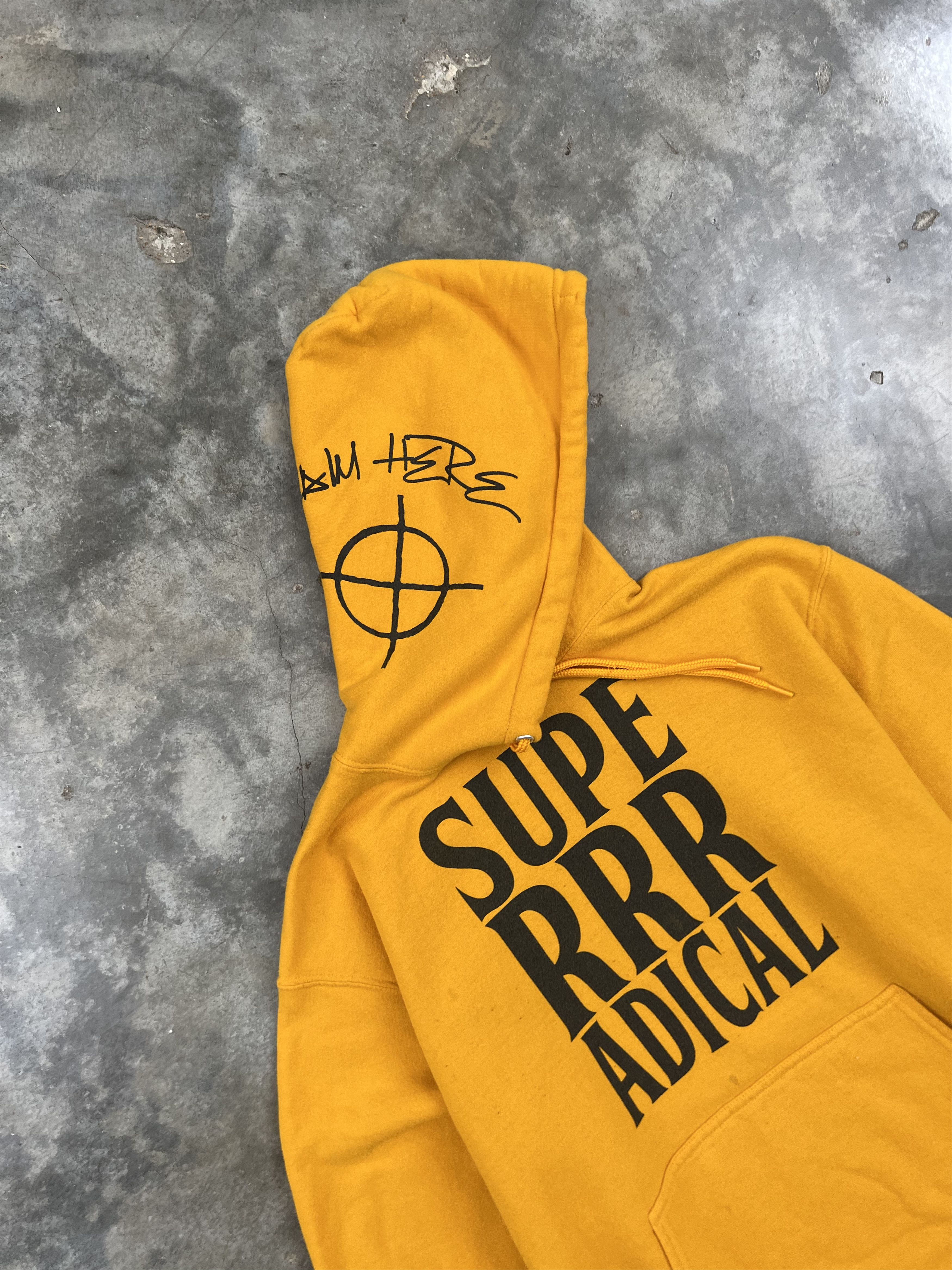 Superrradical Superrradical Aim Here Yellow Target Hoodie Medium Size US M / EU 48-50 / 2 - 2 Thumbnail