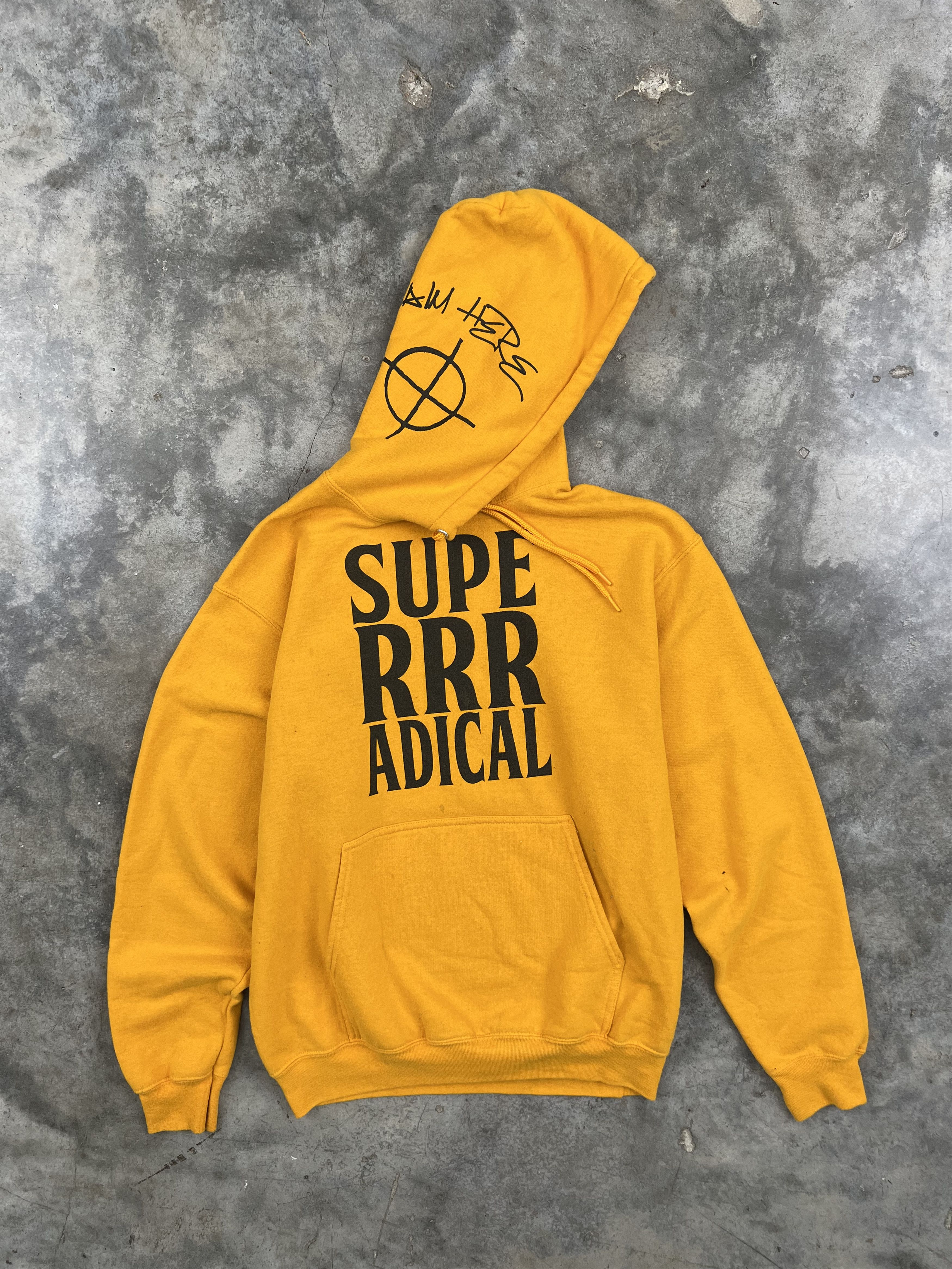 Superrradical Superrradical Aim Here Yellow Target Hoodie Medium Size US M / EU 48-50 / 2 - 1 Thumbnail