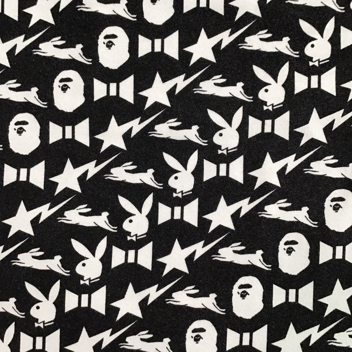 Bape × Playboy BAPE × Playboy Monogram T-shirt Black Size US M / EU 48-50 / 2 - 4 Thumbnail