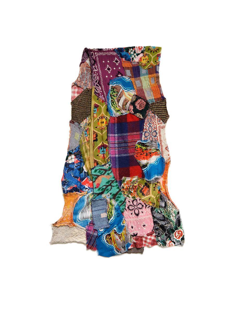 Kapital Kapital Kountry Handcrafted Patchwork Shawl Size ONE SIZE - 3 Thumbnail