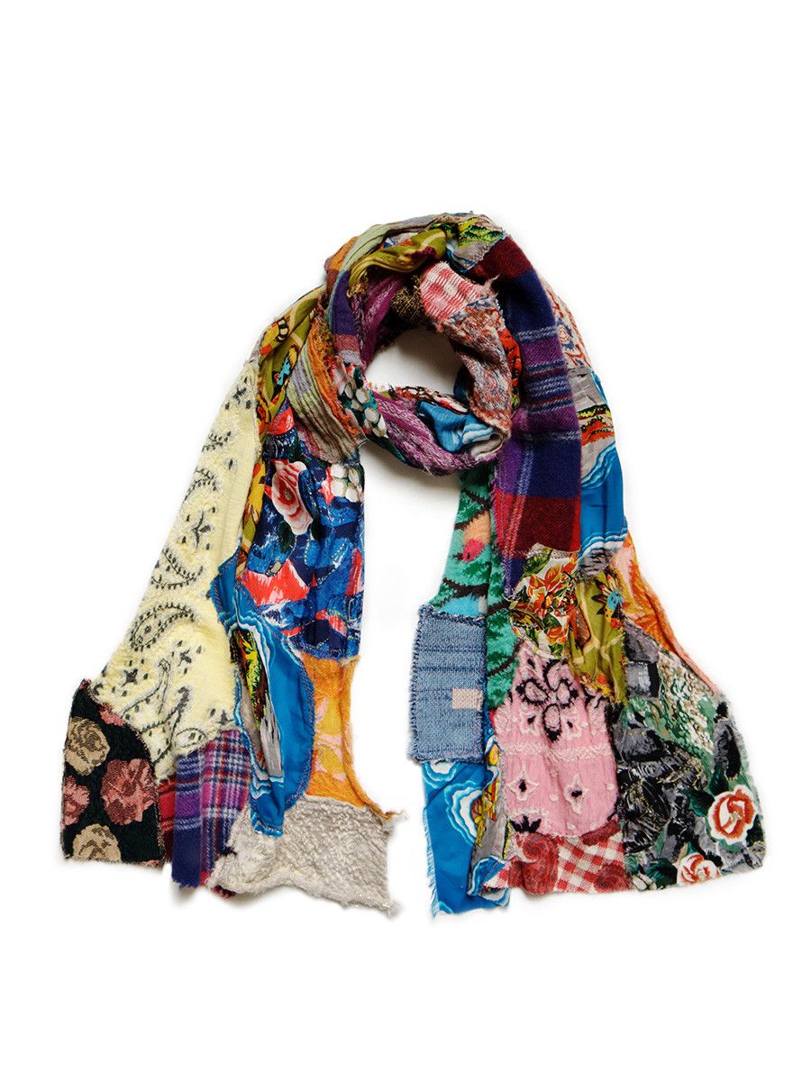 Kapital Kapital Kountry Handcrafted Patchwork Shawl Size ONE SIZE - 1 Thumbnail