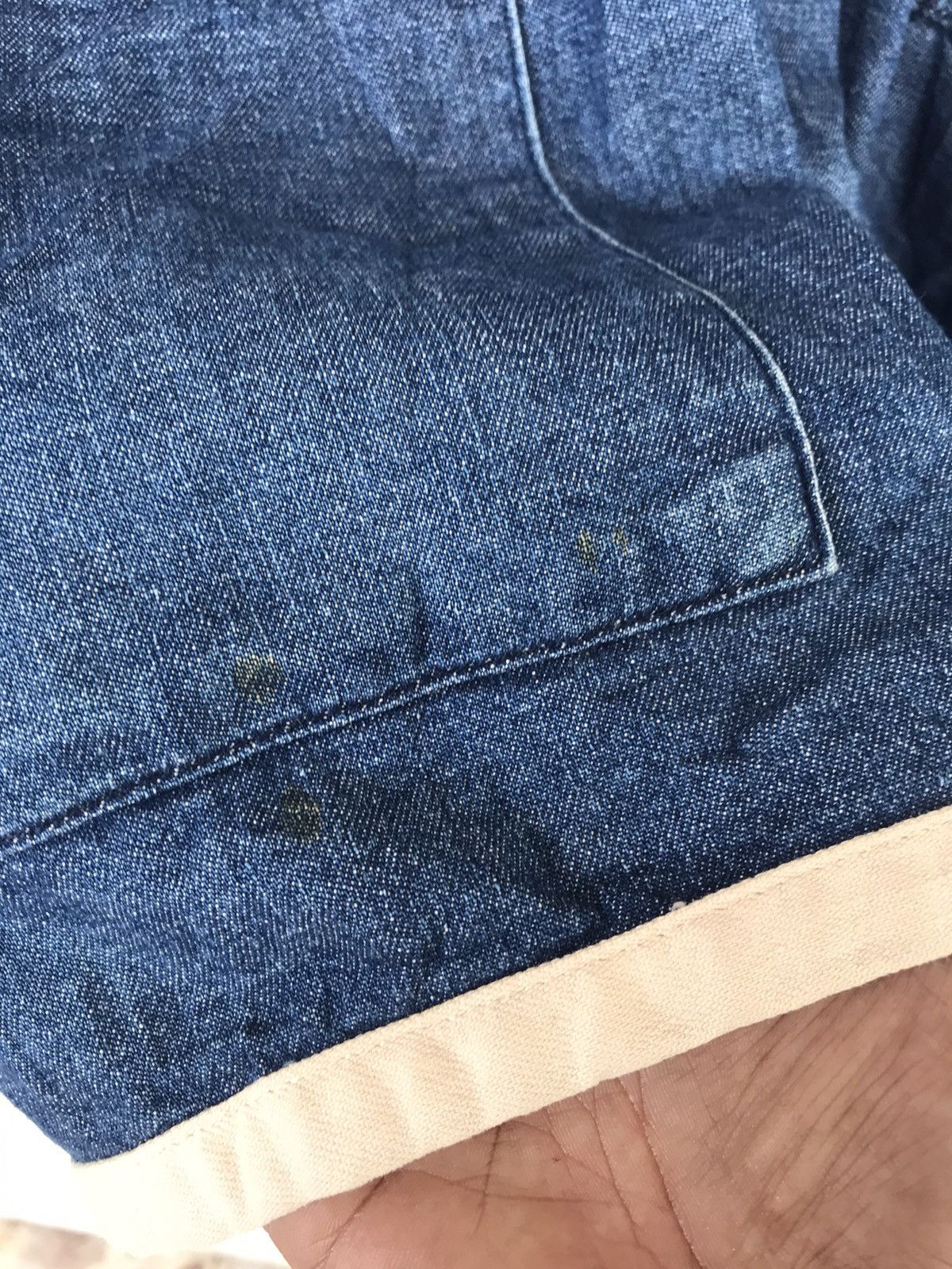 Indigo 🔥Vintage Studio D Artisan Indigo Workwear Zipper Jacket Size US L / EU 52-54 / 3 - 5 Thumbnail