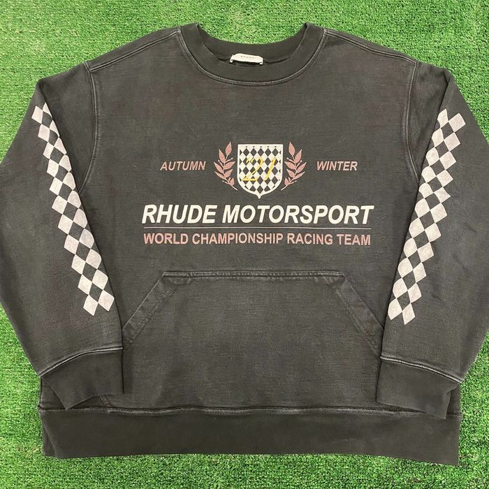 Rhude Rhude Motorsport Racing Team Crewneck Sweatshirt | Grailed