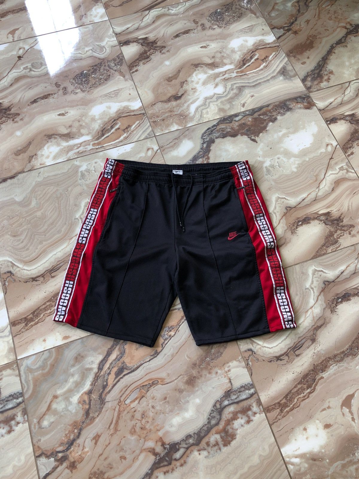 Nike × Vintage 90s Vintage Nike Shorts Size US 34 / EU 50 - 1 Thumbnail