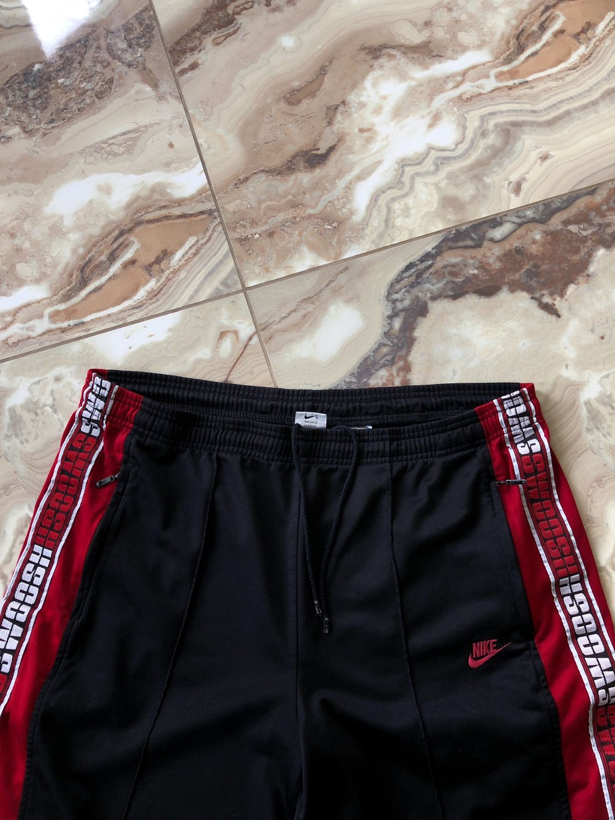 Nike × Vintage 90s Vintage Nike Shorts Size US 34 / EU 50 - 4 Thumbnail