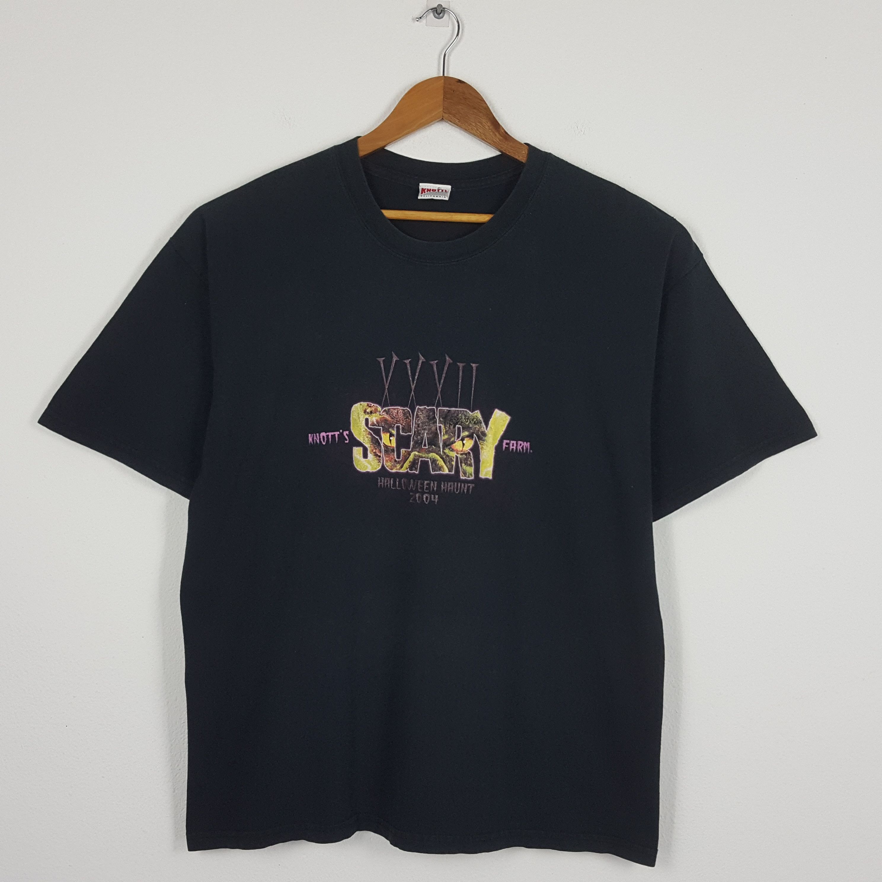 Vintage Vintage HALLOWEEN American Horror Promo Movie t-shirt Size US XL / EU 56 / 4 - 2 Thumbnail