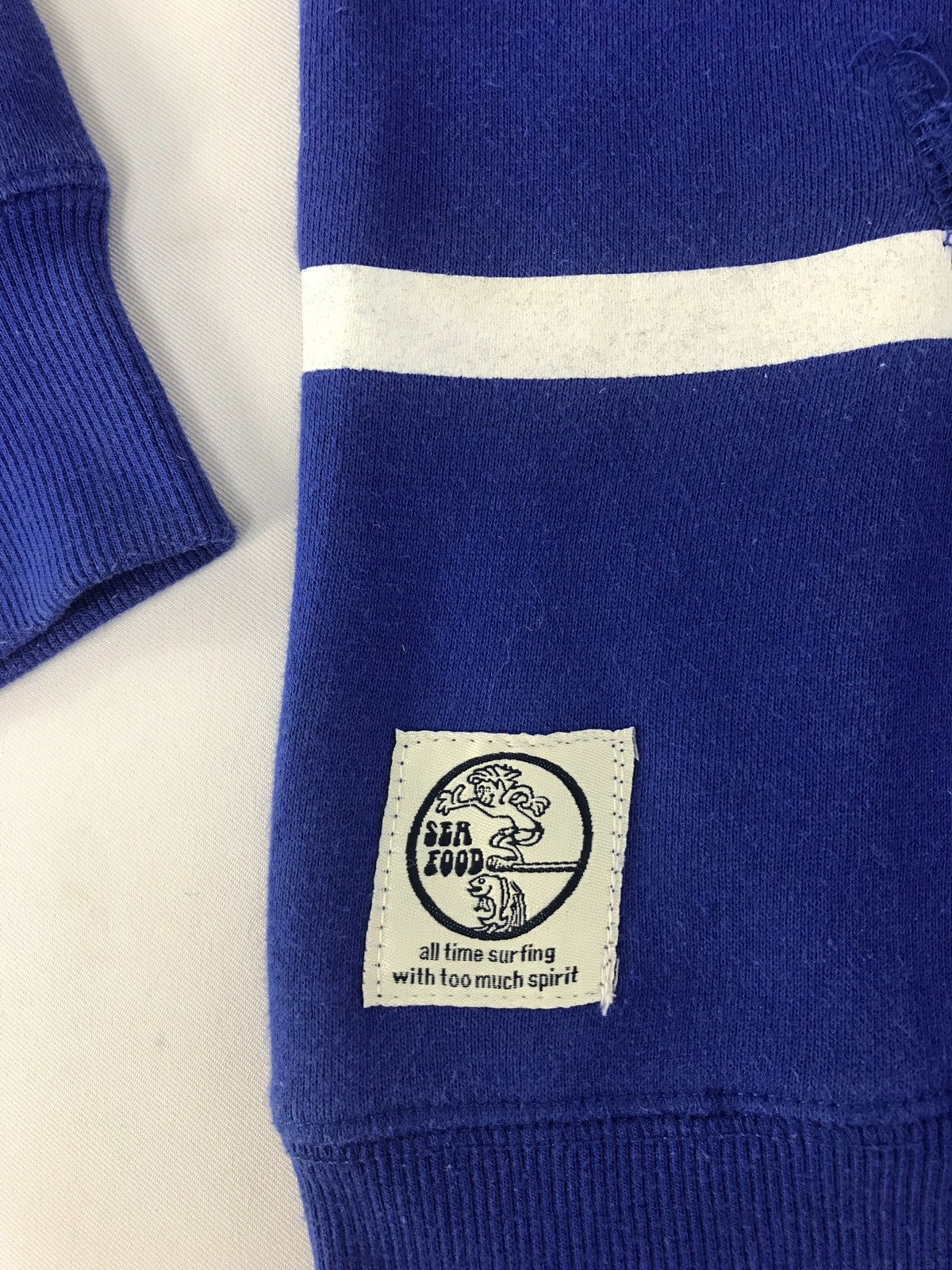 Japanese Brand Sweatshirt S.F.C Surf Clothing From California Logo Stripes Size US L / EU 52-54 / 3 - 5 Thumbnail