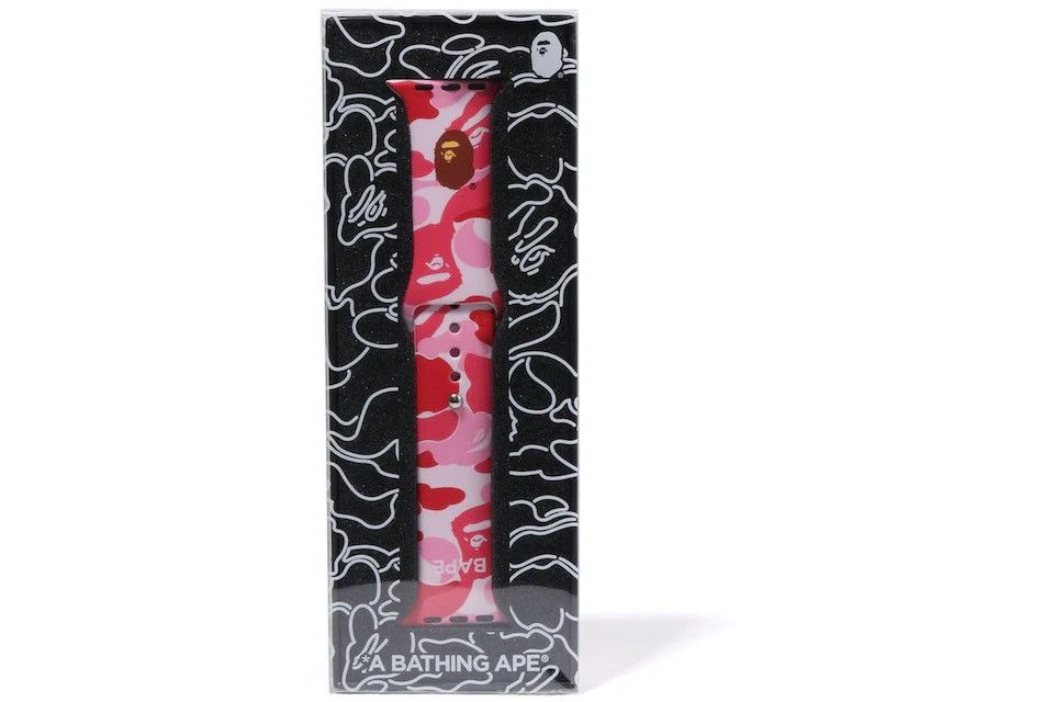 Bape (41mm) BAPE ABC Camo Apple Watch Band (41mm) Pink Size ONE SIZE - 3 Thumbnail