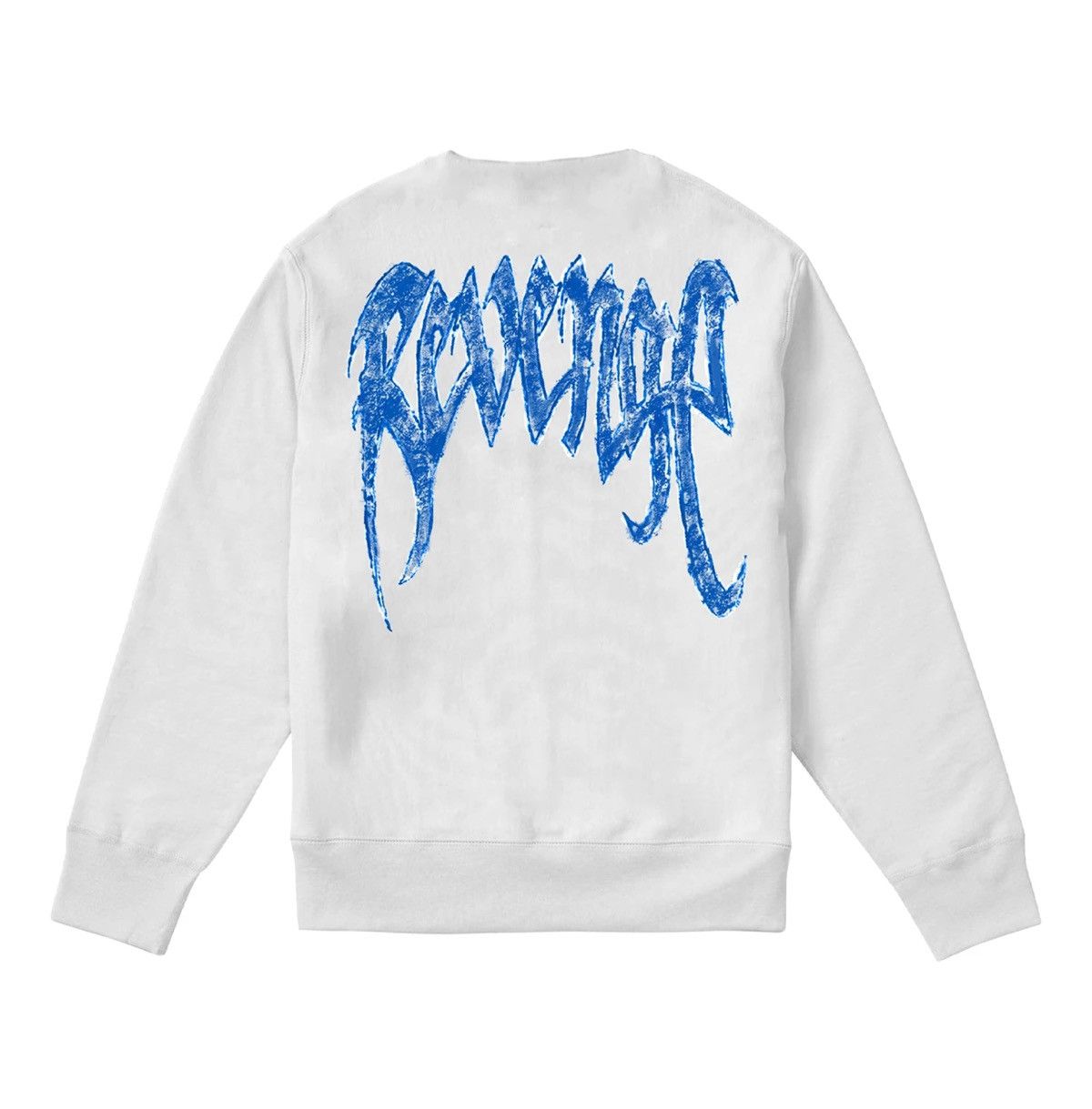 image of Defect Revenge Trippie Crayon Crewneck in White, Men's (Size XL)