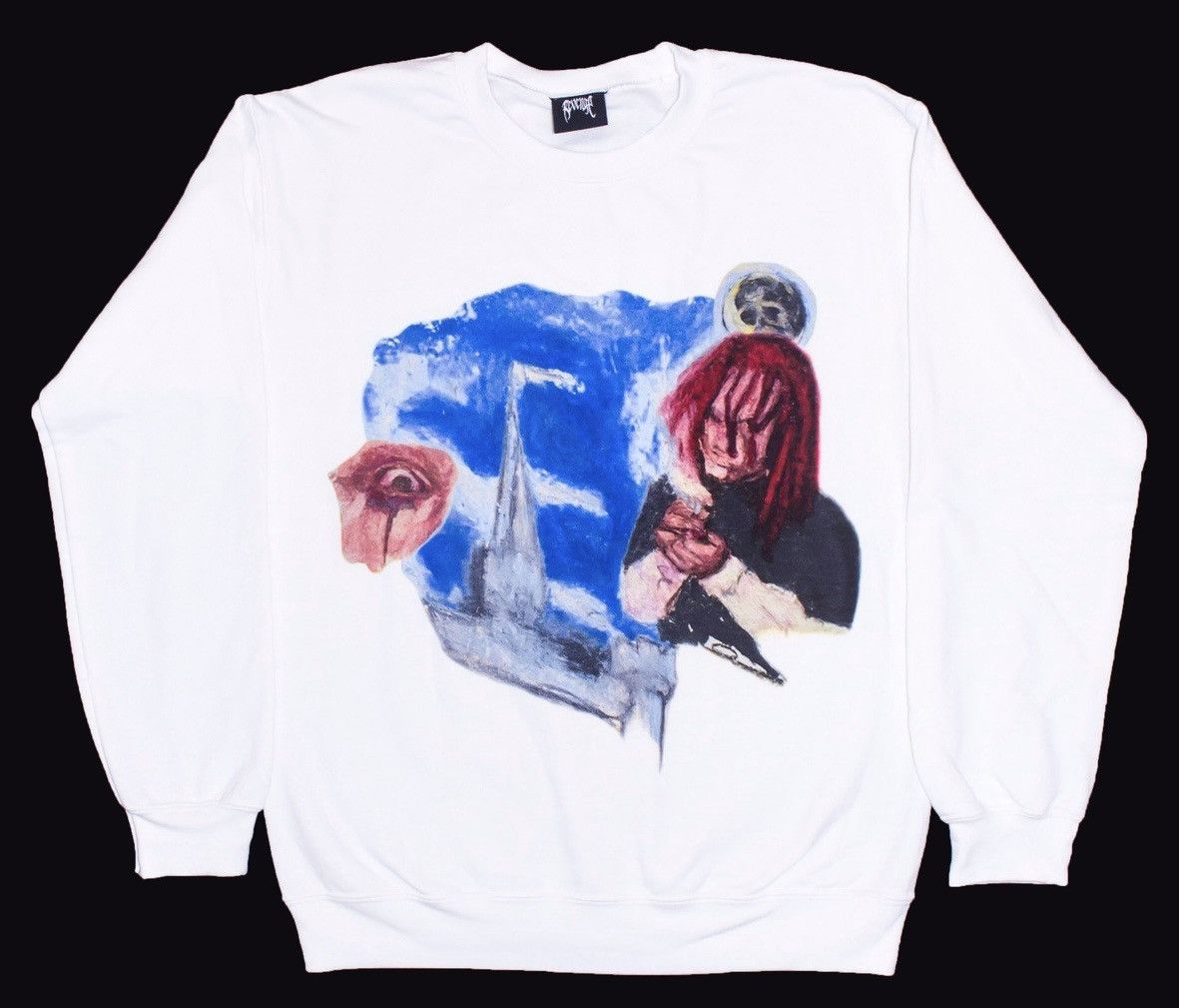 Revenge × Trippie Redd DEFECT‼️ REVENGE Trippie Crayon Crewneck Size US XL / EU 56 / 4 - 10 Thumbnail