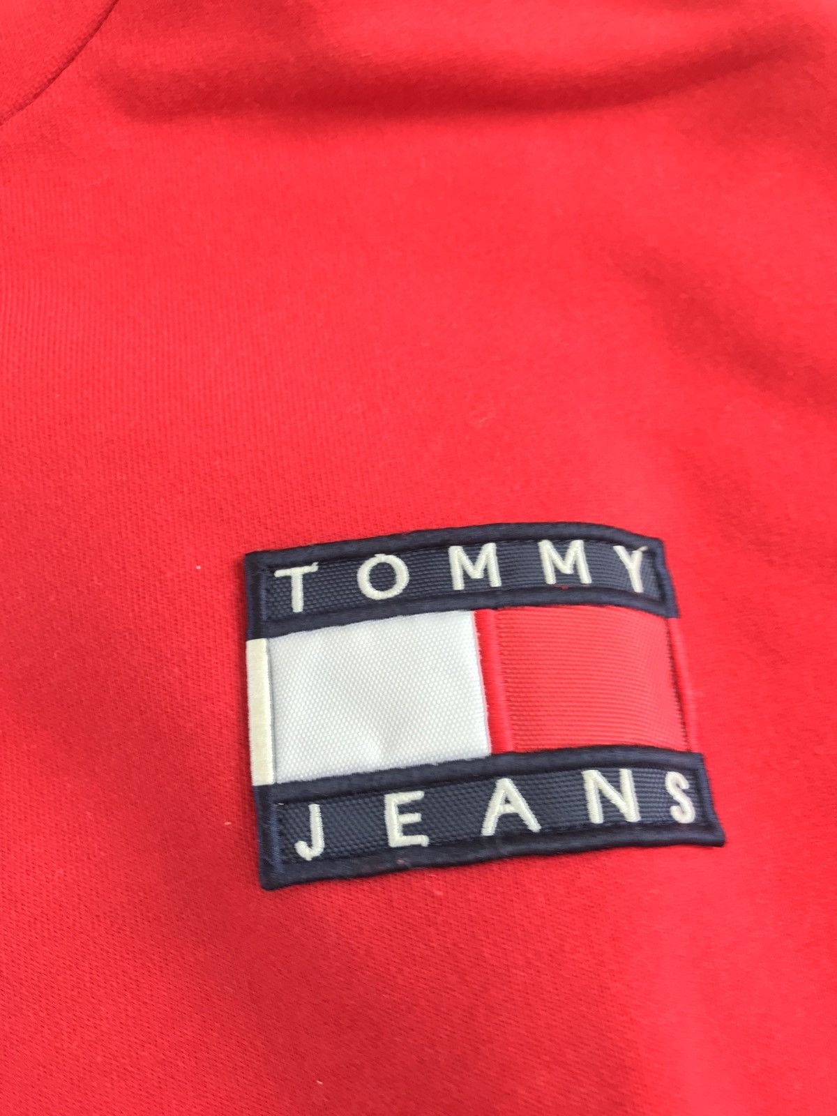 Tommy Hilfiger Flag Hoodie in Red Size US XL / EU 56 / 4 - 4 Thumbnail