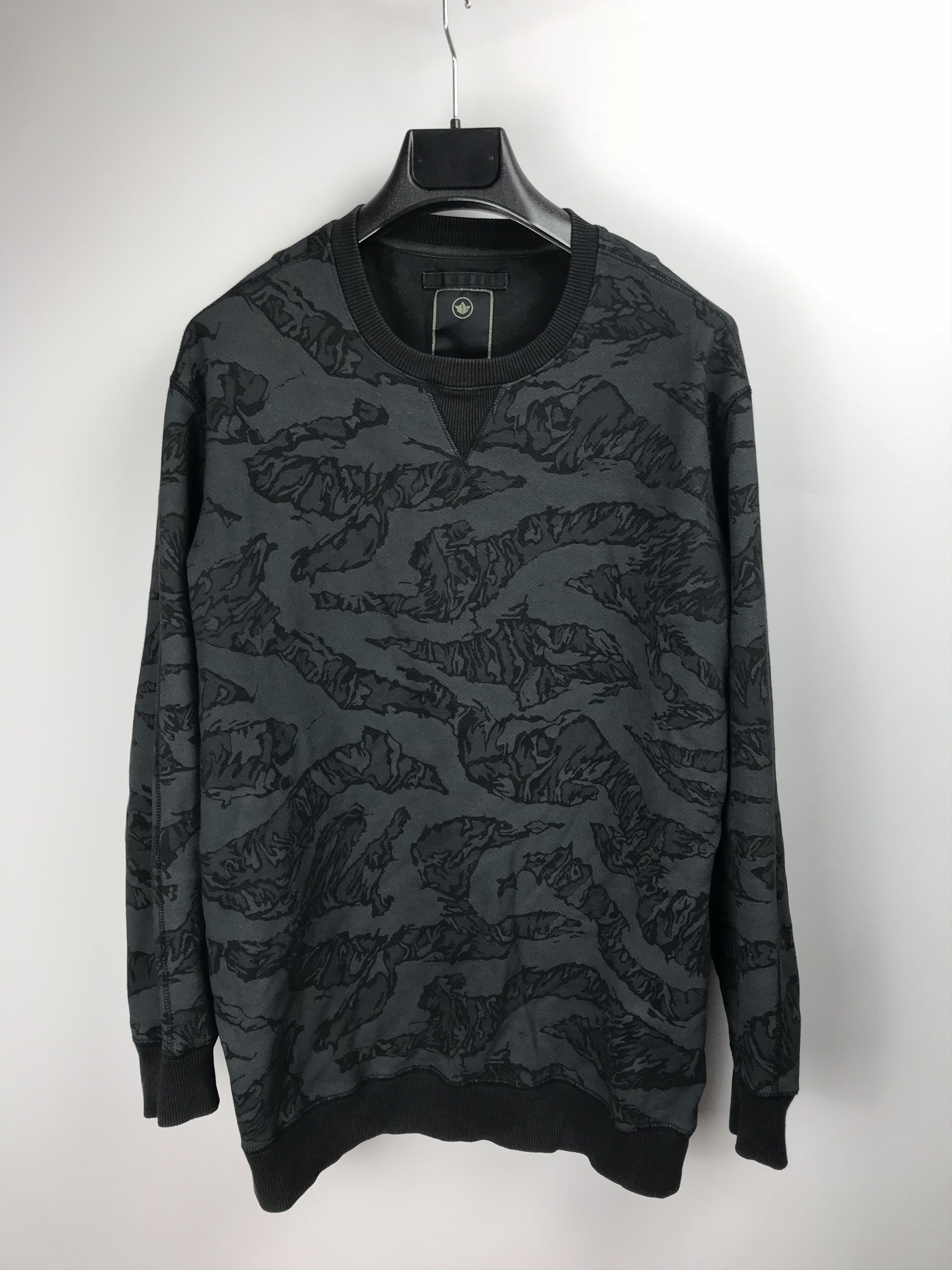 Maharishi Camo Sweatshirt Japanese Streetwear Sweater XS