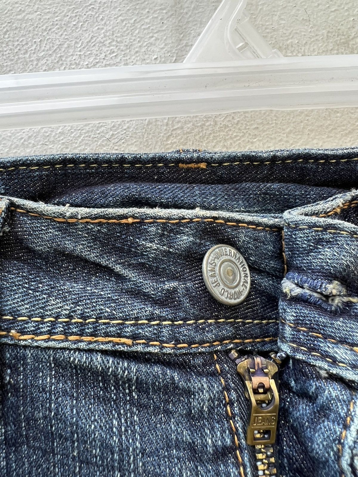 Vintage Flare Denim Craft Japan Faded Denim Jeans Free Shipping Size US 31 - 8 Thumbnail