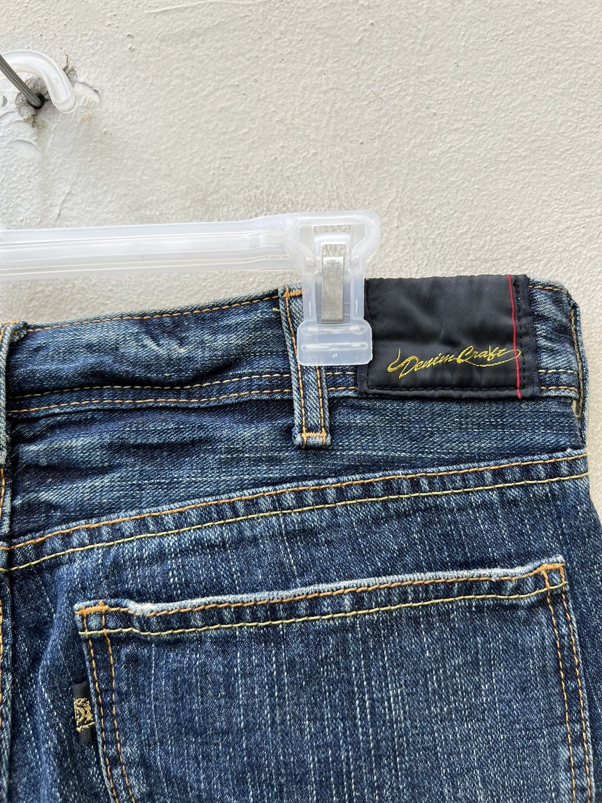 Vintage Flare Denim Craft Japan Faded Denim Jeans Free Shipping Size US 31 - 19 Thumbnail