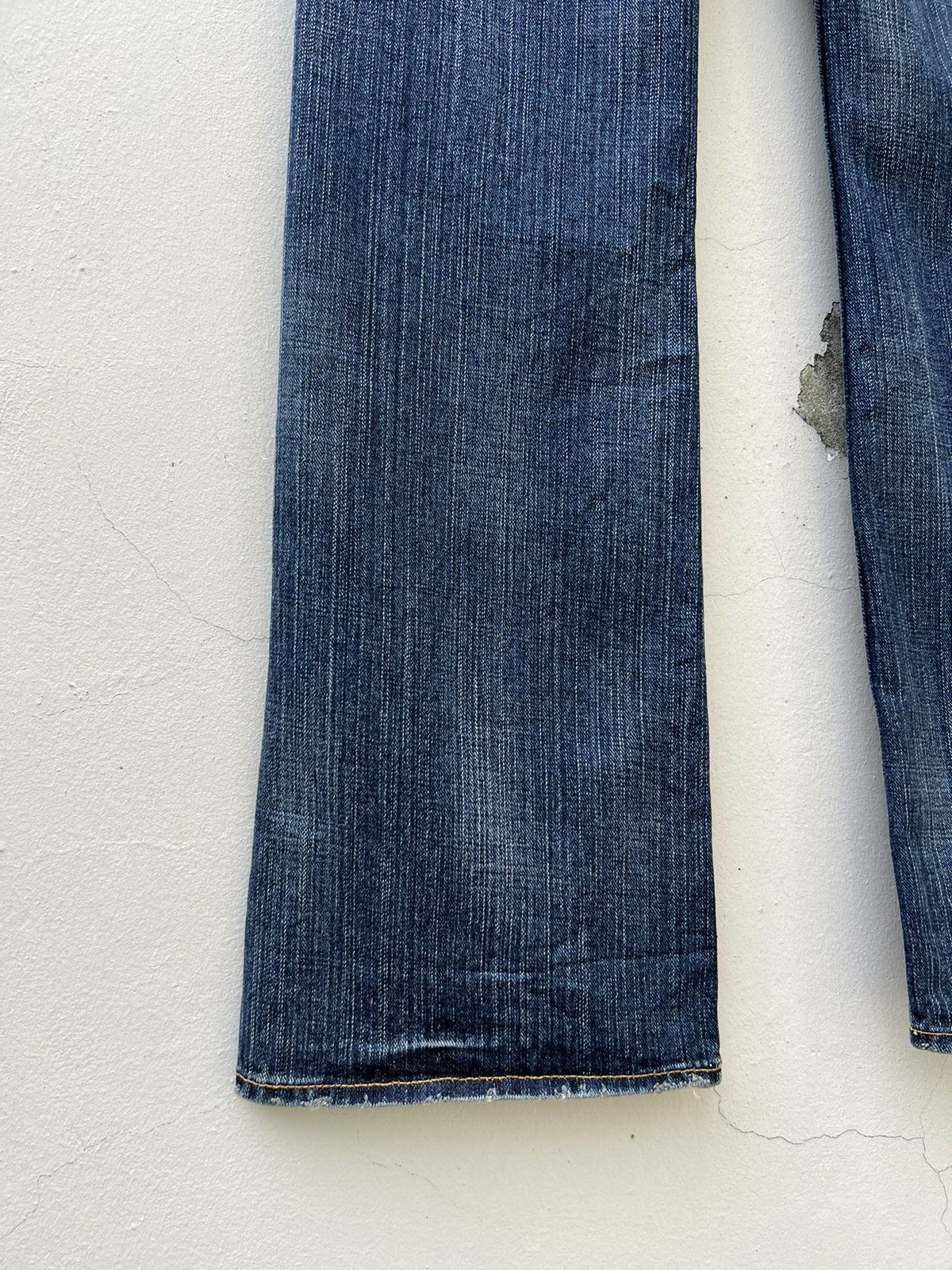 Vintage Flare Denim Craft Japan Faded Denim Jeans Free Shipping Size US 31 - 17 Thumbnail