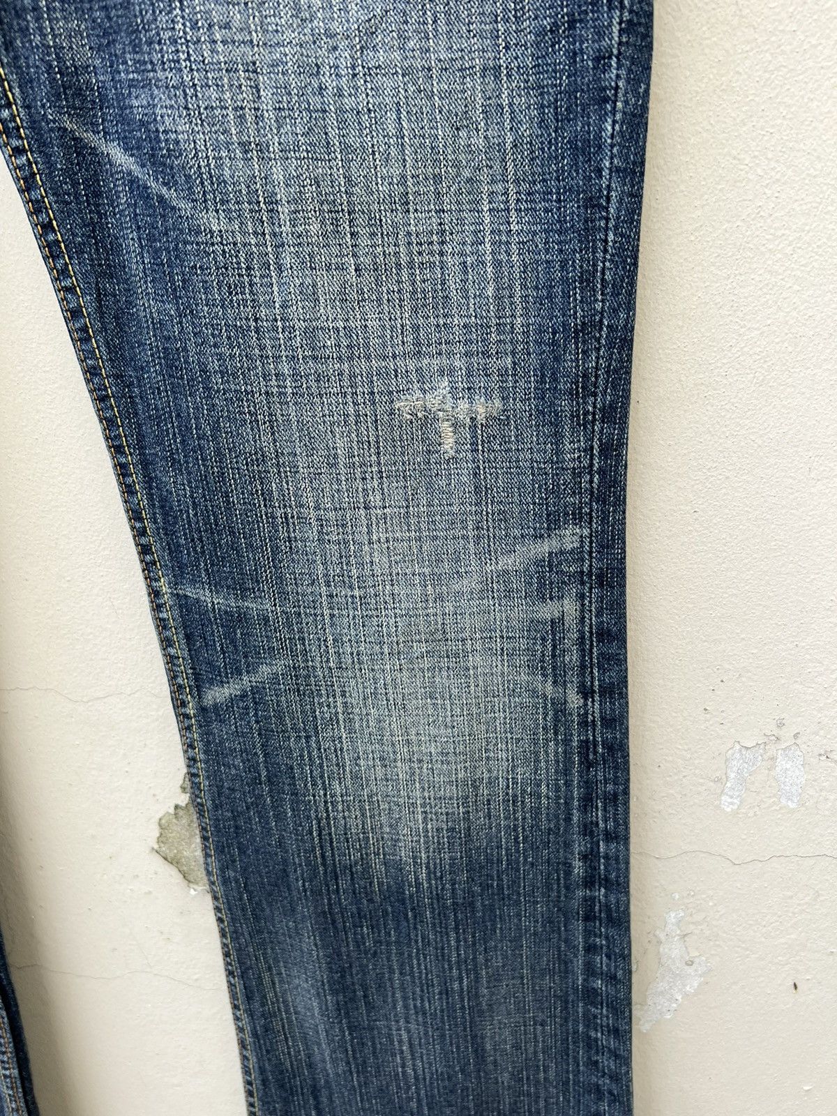 Vintage Flare Denim Craft Japan Faded Denim Jeans Free Shipping Size US 31 - 13 Thumbnail