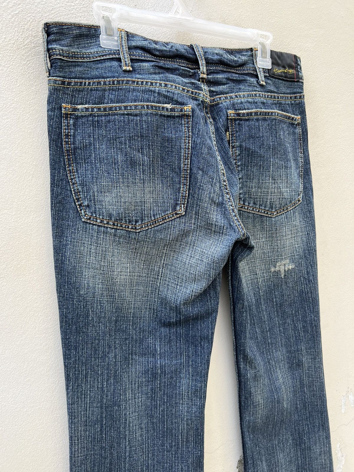Vintage Flare Denim Craft Japan Faded Denim Jeans Free Shipping Size US 31 - 16 Thumbnail