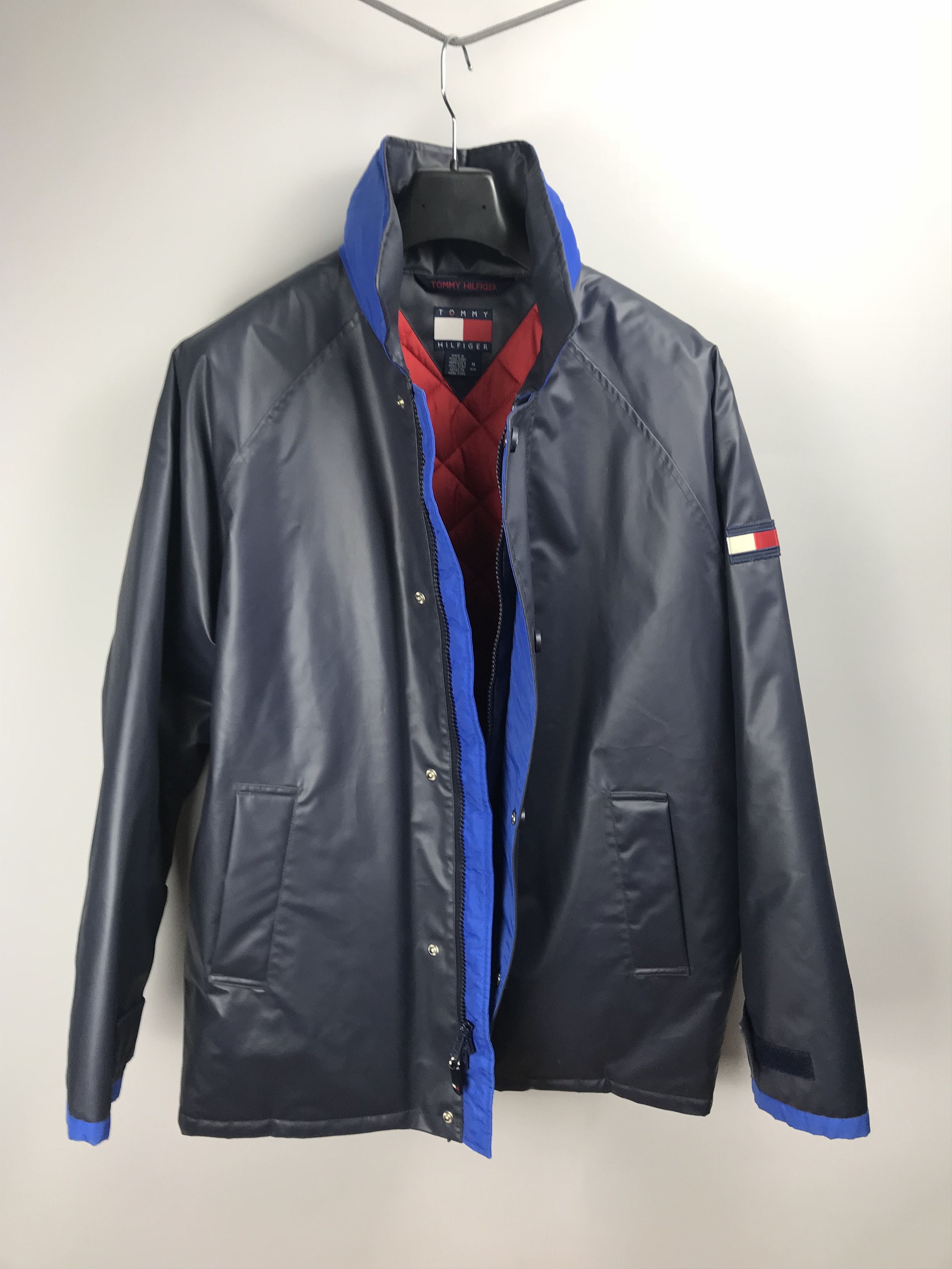 Tommy Hilfiger Vintage Coat Jacket Logo M Medium Rare