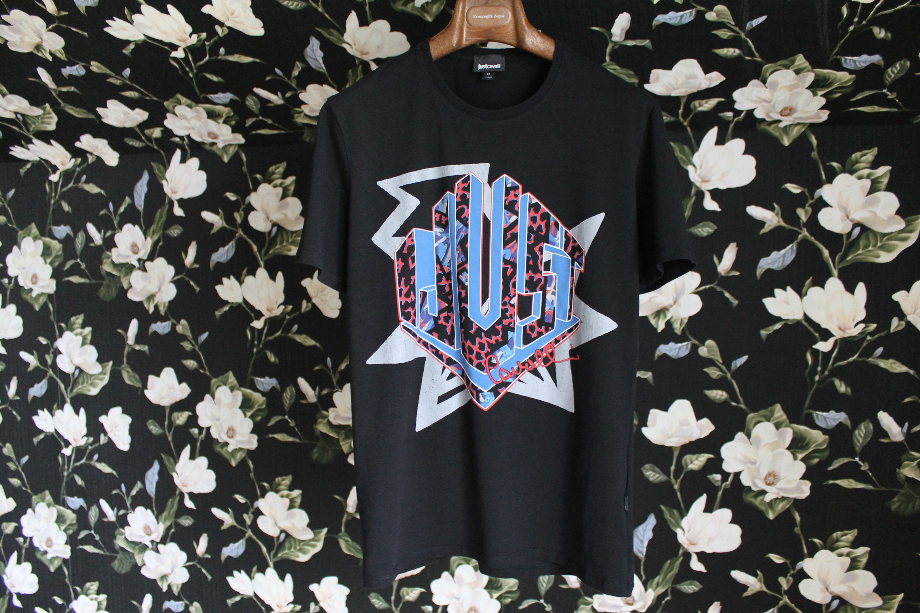 Just Cavalli Just Cavalli t-shirt black S03GC0366 N20543 Size US M / EU 48-50 / 2 - 1 Thumbnail