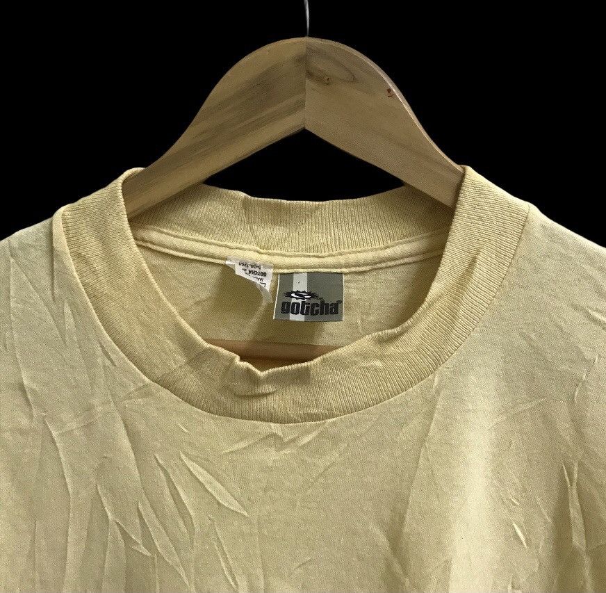 Gotcha × Vintage Vintage 90s Gotcha Surf Surfing Skate Tshirt Size US M / EU 48-50 / 2 - 4 Thumbnail