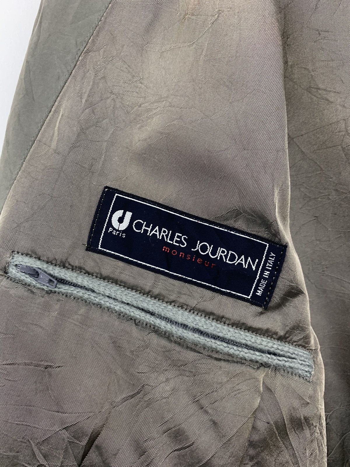Charles Jourdan × Vintage 🏖 Charles Jourdan Luxury Designer Trench Coat Size US L / EU 52-54 / 3 - 6 Thumbnail