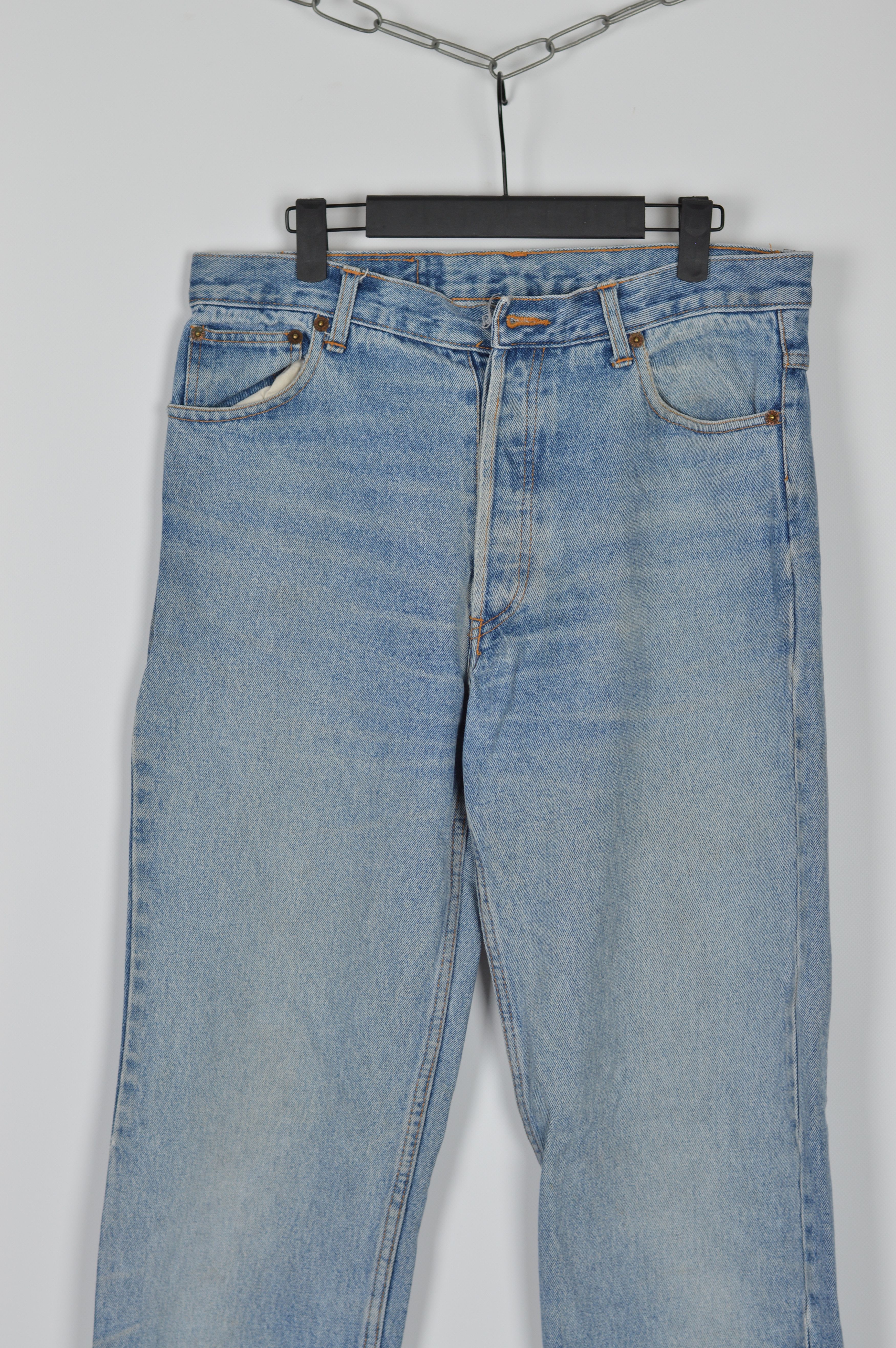 Levi's × Levi's Vintage Clothing × Vintage Vintage Levi's 501 Sun Faded Denim Pant Size US 33 - 3 Thumbnail