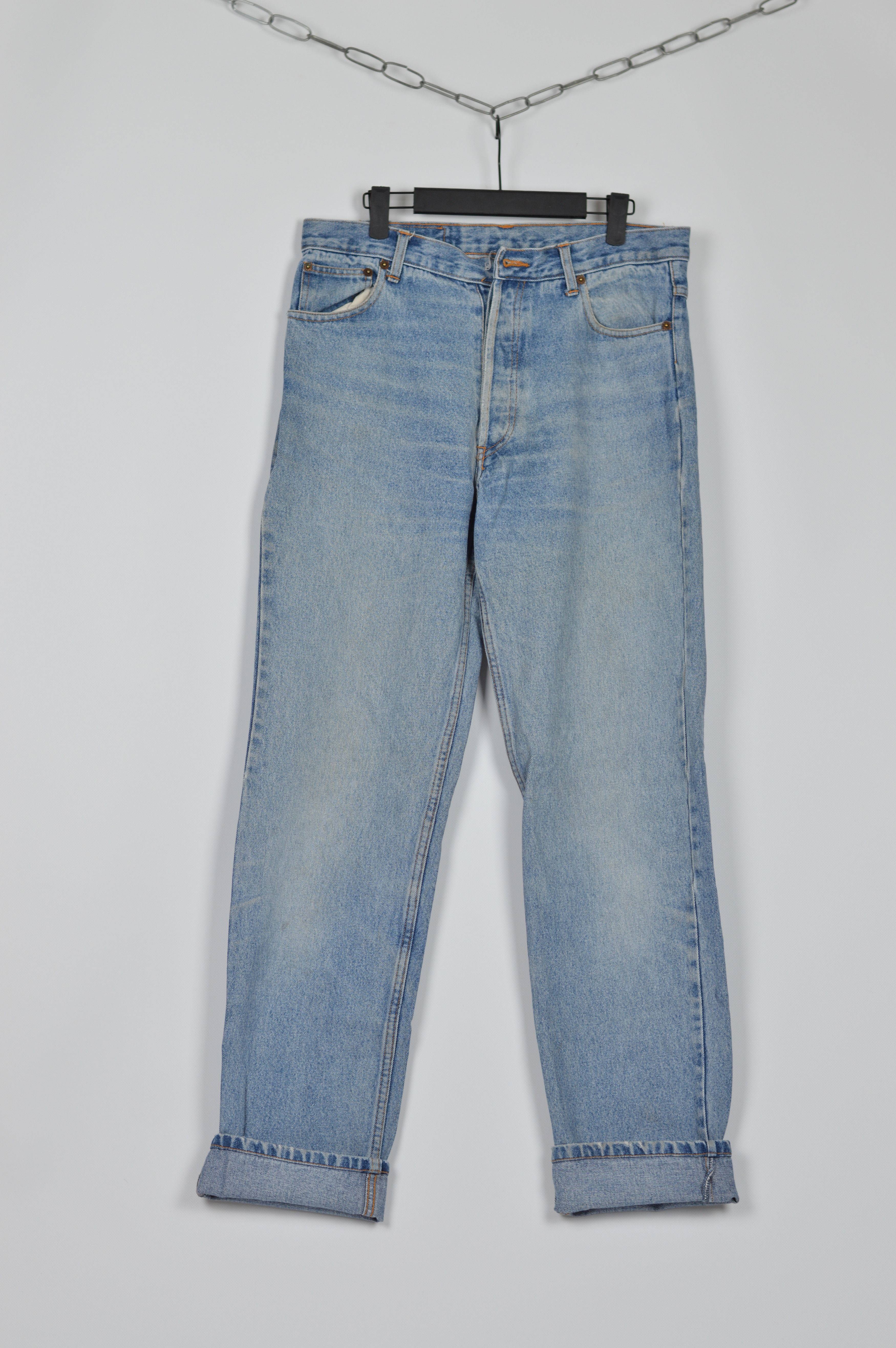 Levi's × Levi's Vintage Clothing × Vintage Vintage Levi's 501 Sun Faded Denim Pant Size US 33 - 2 Thumbnail
