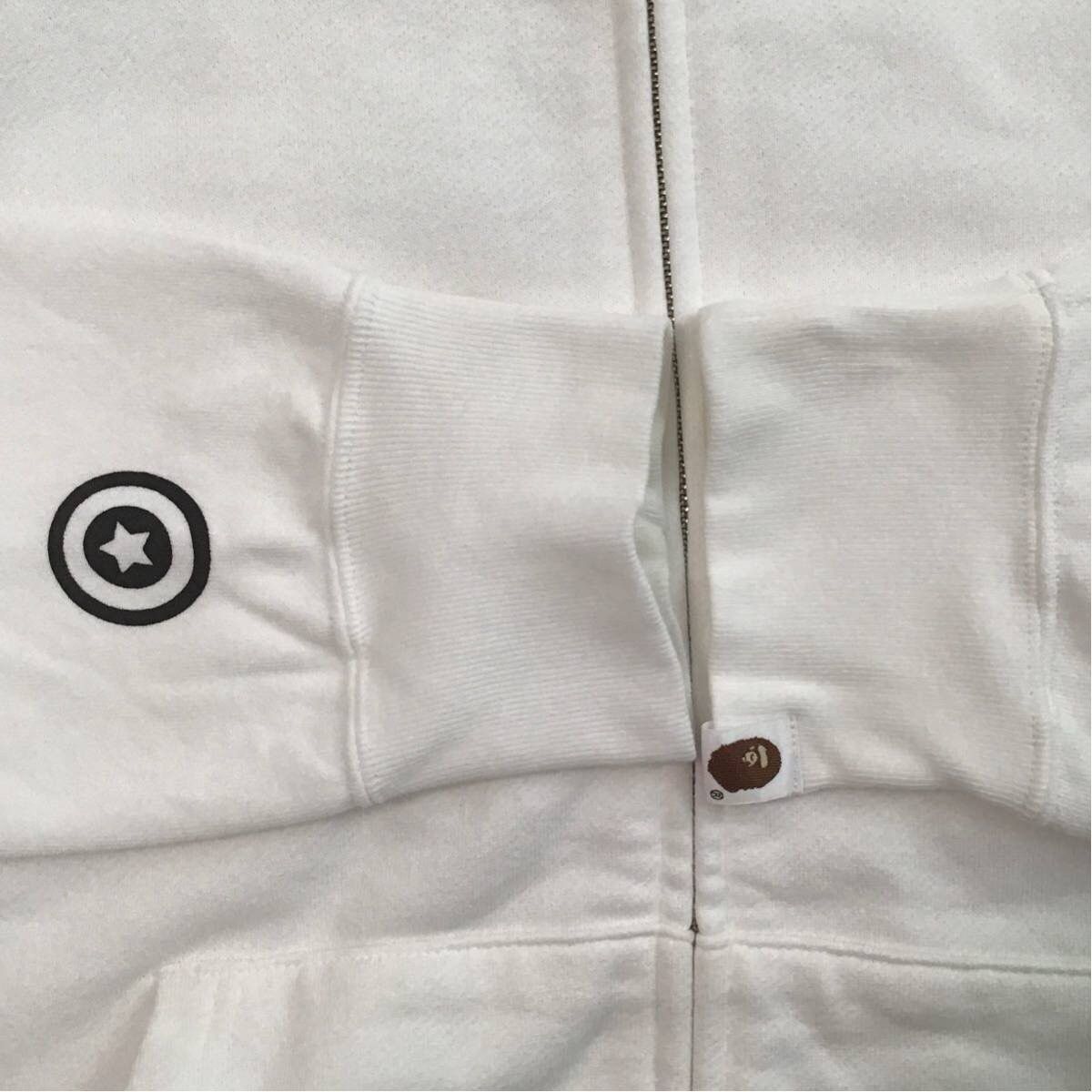 Bape BAPE Shark full zip hoodie 1st camo green × white APE Size US L / EU 52-54 / 3 - 6 Thumbnail