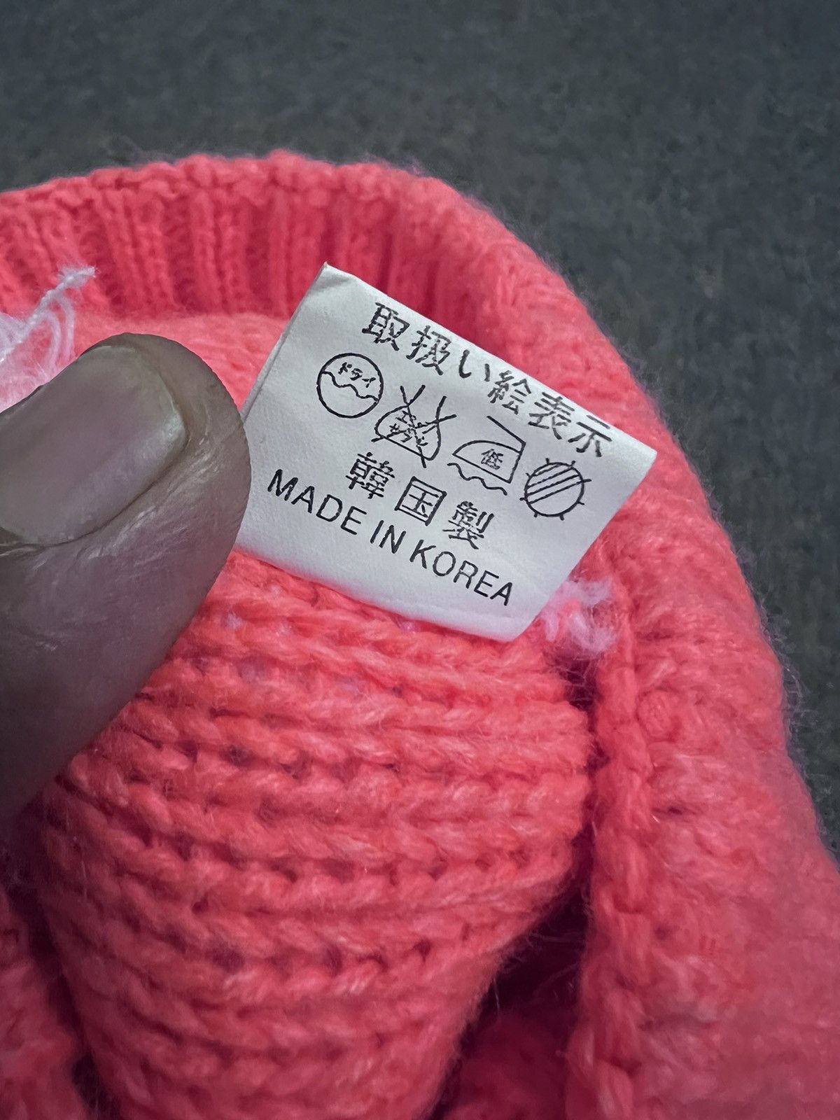 Vintage Unknown Bunny Horn orange Beanie hat Size ONE SIZE - 4 Thumbnail