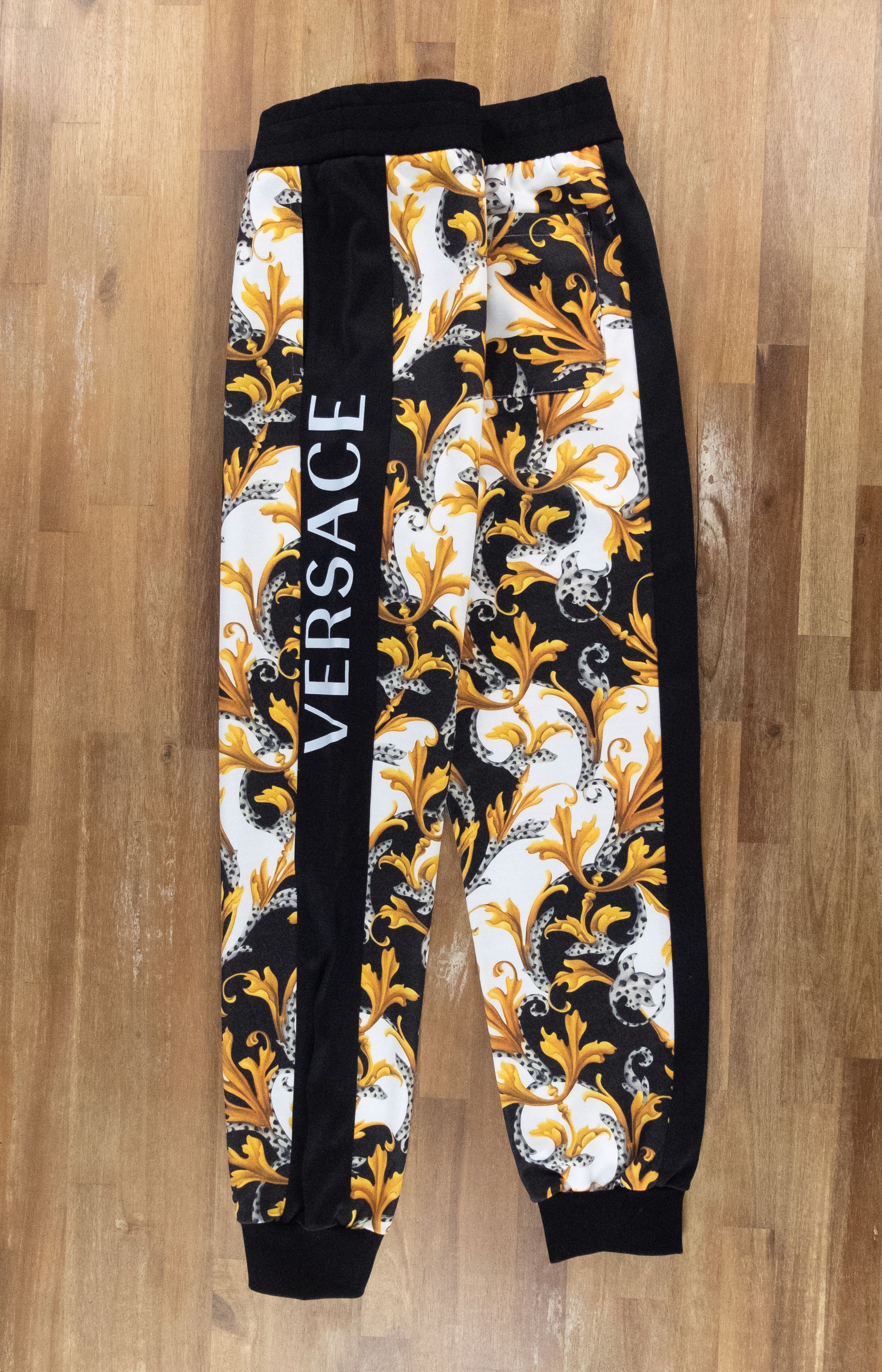Versace VERSACE Acanthus barocco baroque print track pants Large Size US 34 / EU 50 - 12 Thumbnail