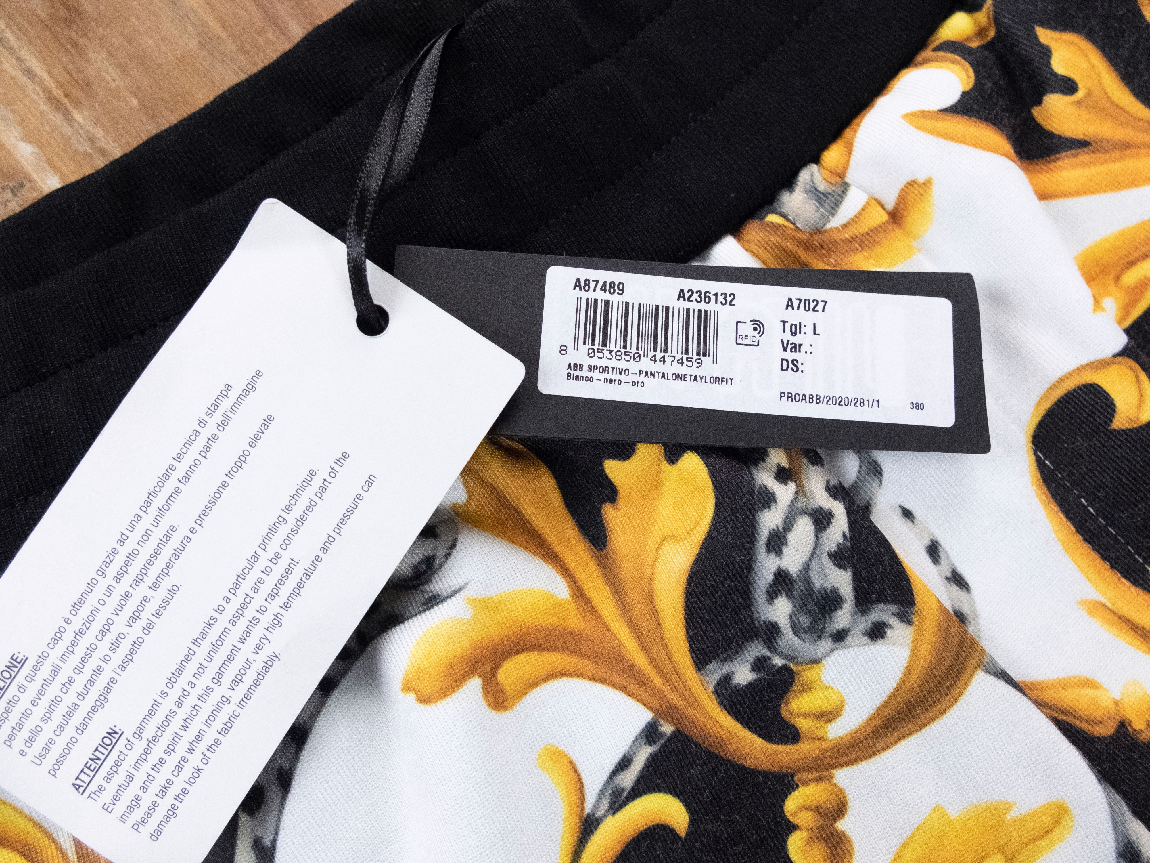 Versace VERSACE Acanthus barocco baroque print track pants Large Size US 34 / EU 50 - 5 Thumbnail