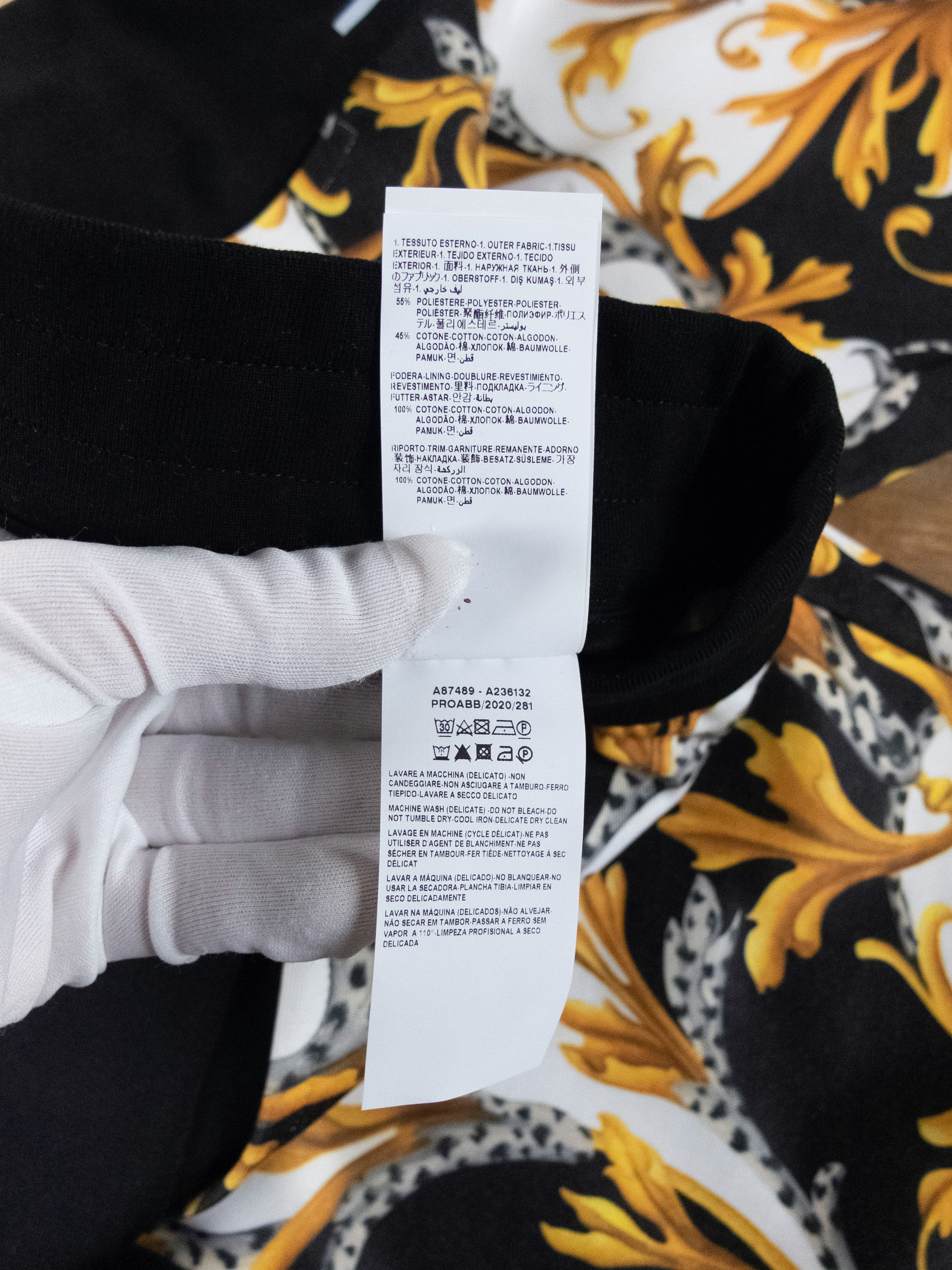 Versace VERSACE Acanthus barocco baroque print track pants Large Size US 34 / EU 50 - 10 Thumbnail