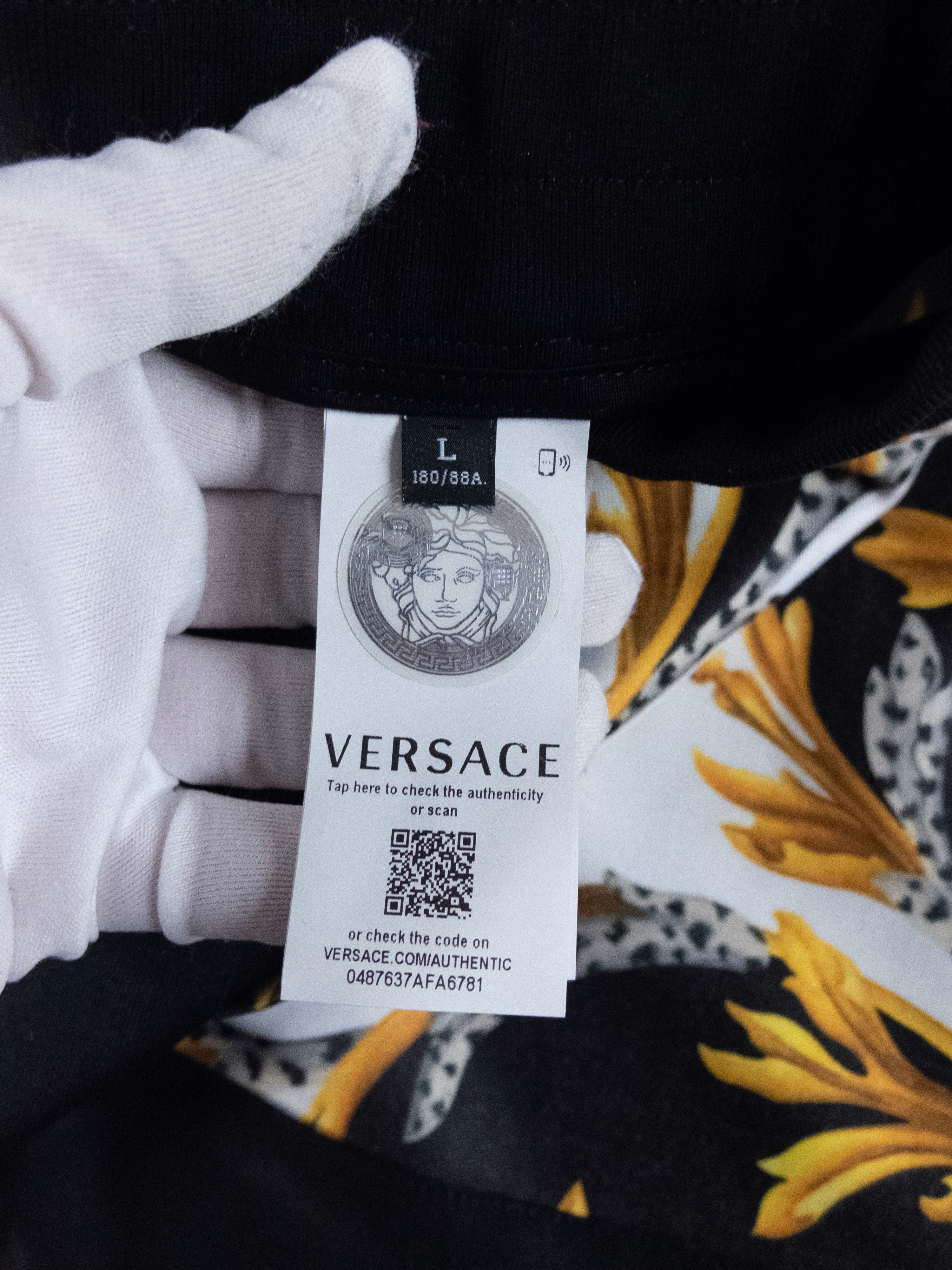 Versace VERSACE Acanthus barocco baroque print track pants Large Size US 34 / EU 50 - 8 Thumbnail