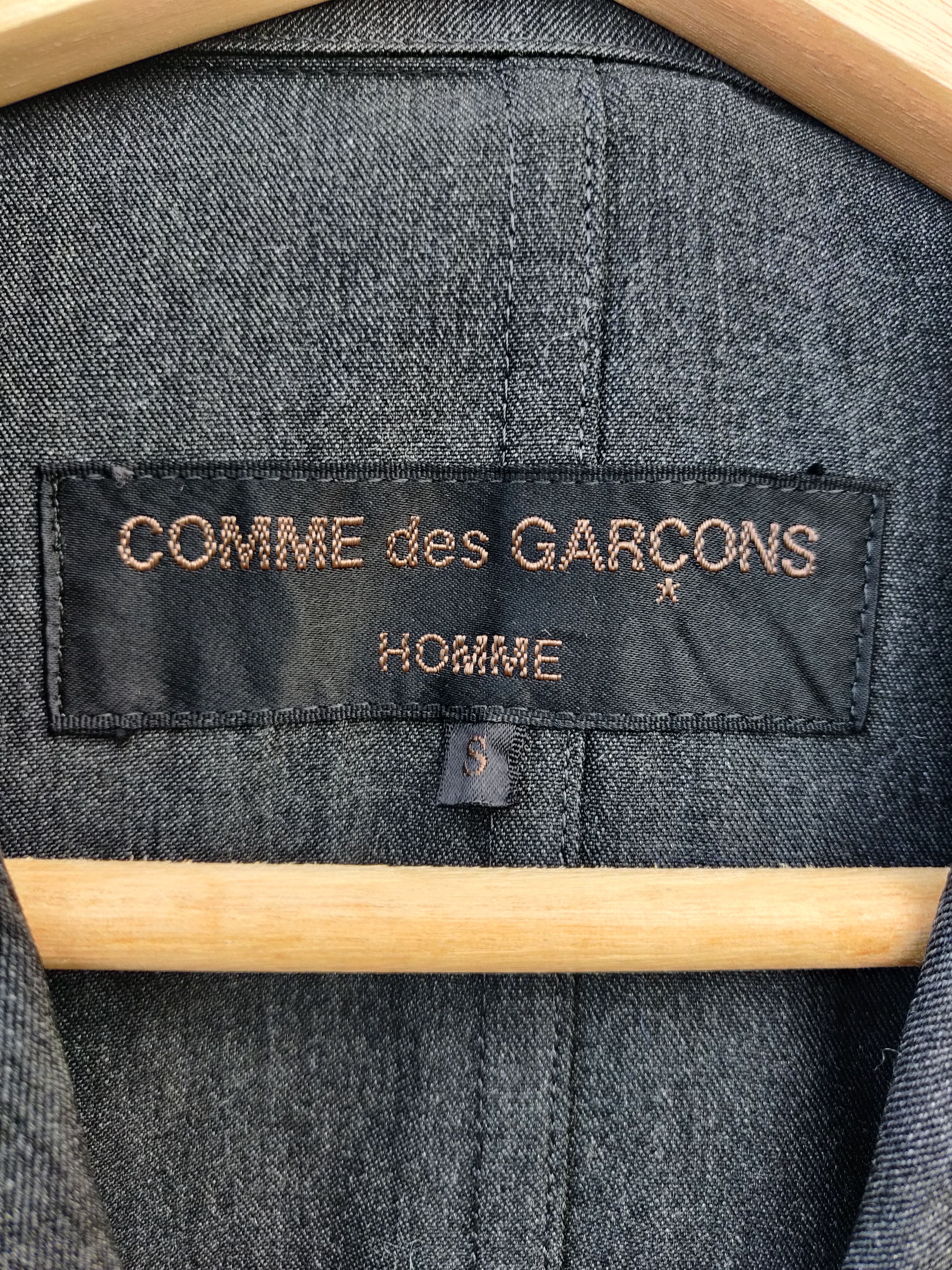 Comme des Garcons × Comme des Garcons Homme × Japanese Brand 🔥Japanese Brand Comme des garçons Homme AD2000 Wool Jacket Size US S / EU 44-46 / 1 - 16 Thumbnail