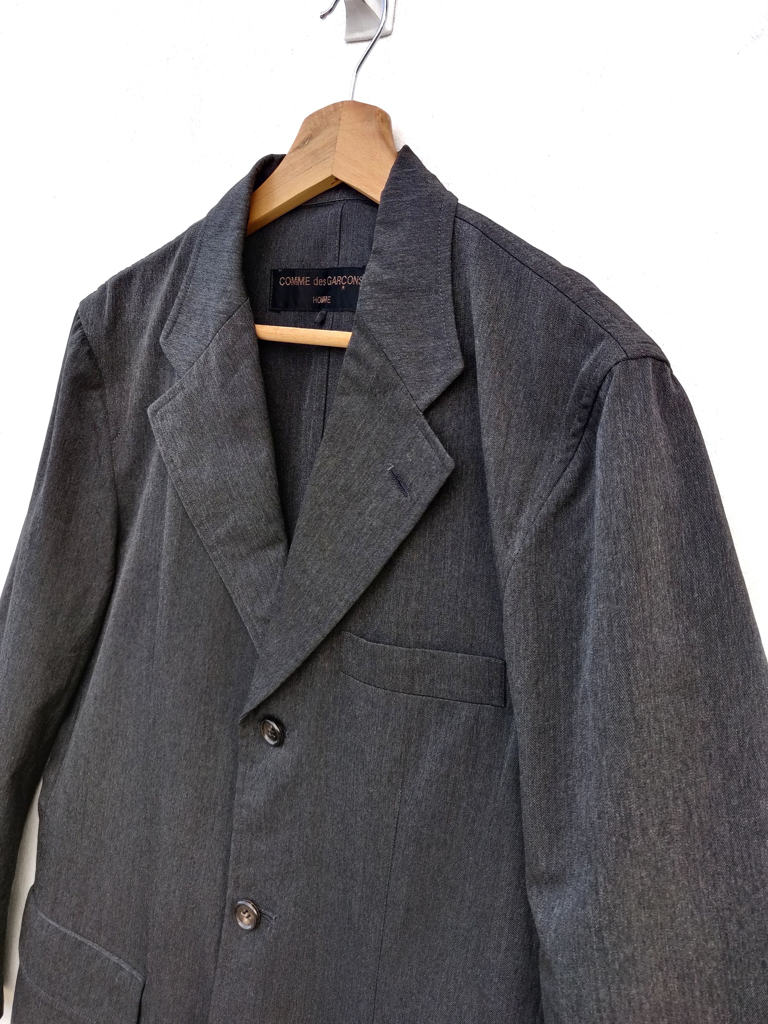 Comme des Garcons × Comme des Garcons Homme × Japanese Brand 🔥Japanese Brand Comme des garçons Homme AD2000 Wool Jacket Size US S / EU 44-46 / 1 - 7 Thumbnail