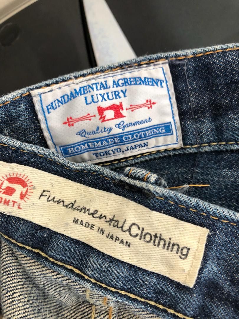 FDMTL Boro Patchwork Denim Skinny Jeans Size US 31 - 16 Thumbnail