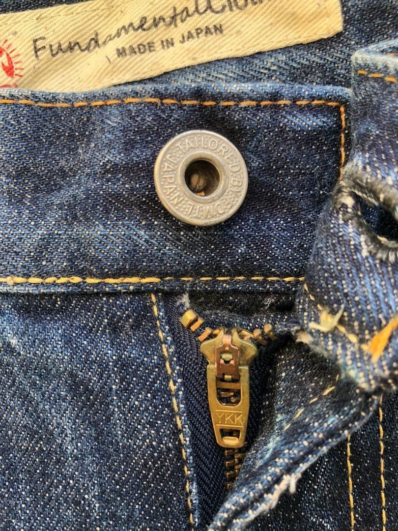 FDMTL Boro Patchwork Denim Skinny Jeans Size US 31 - 3 Thumbnail