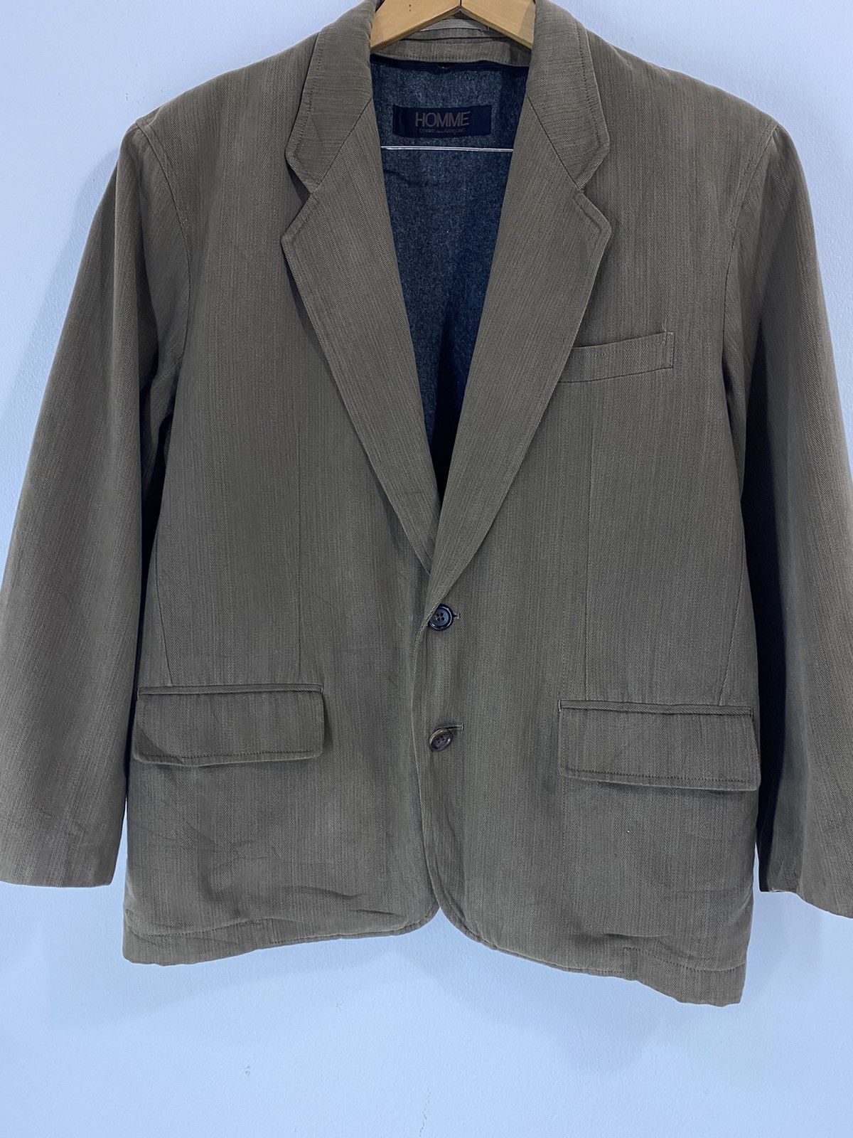 Comme des Garcons Vintage 80’s Homme Comme Des Garçons Jacket Design Size US L / EU 52-54 / 3 - 4 Thumbnail