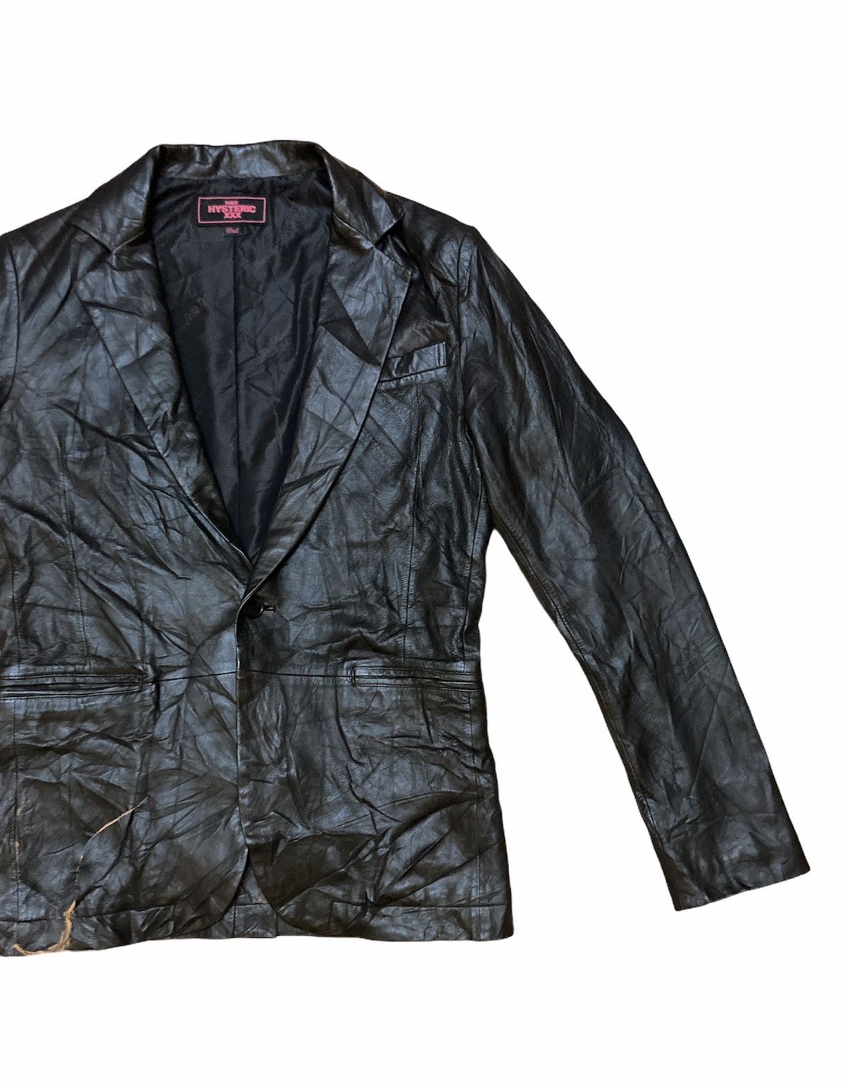 Hysteric Glamour DISTRESSED THEE HYSTERIC XXX LEATHER JACKET Size US S / EU 44-46 / 1 - 2 Thumbnail