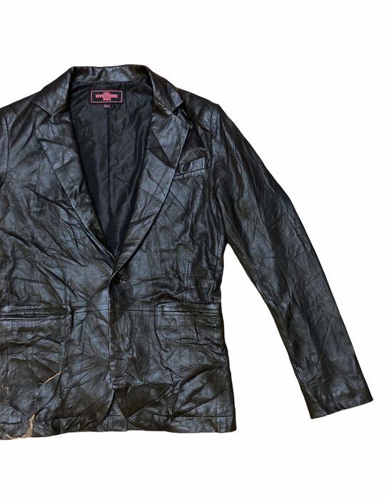 Hysteric Glamour DISTRESSED THEE HYSTERIC XXX LEATHER JACKET | Grailed