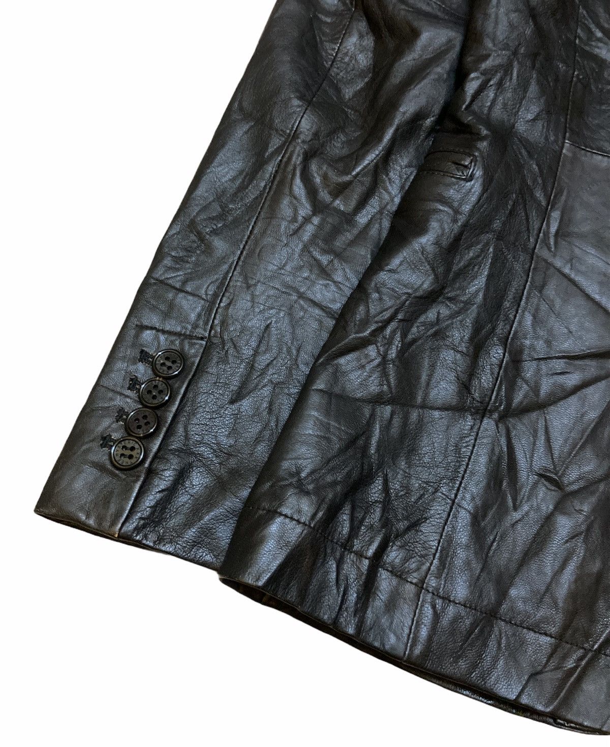Hysteric Glamour DISTRESSED THEE HYSTERIC XXX LEATHER JACKET Size US S / EU 44-46 / 1 - 7 Thumbnail