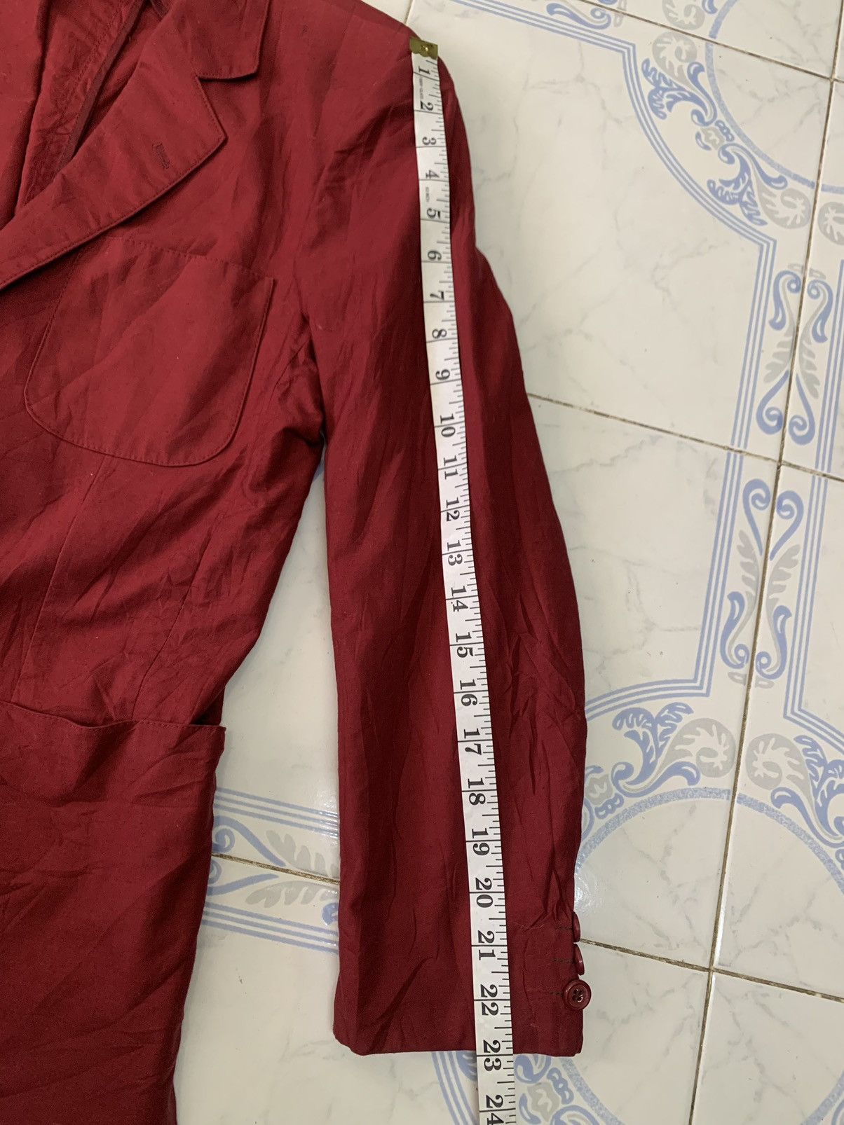 Saint Laurent Paris Vtg Saint Laurent Rive Gauche Jacket Coat Made in France Size US S / EU 44-46 / 1 - 20 Thumbnail