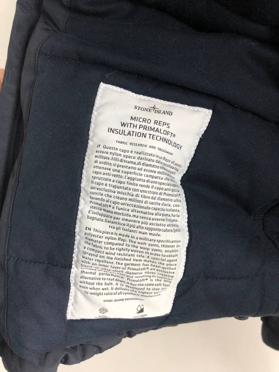 Stone Island Stone Island Micro Reps With Primaloft Jacket Size US M / EU 48-50 / 2 - 4 Thumbnail