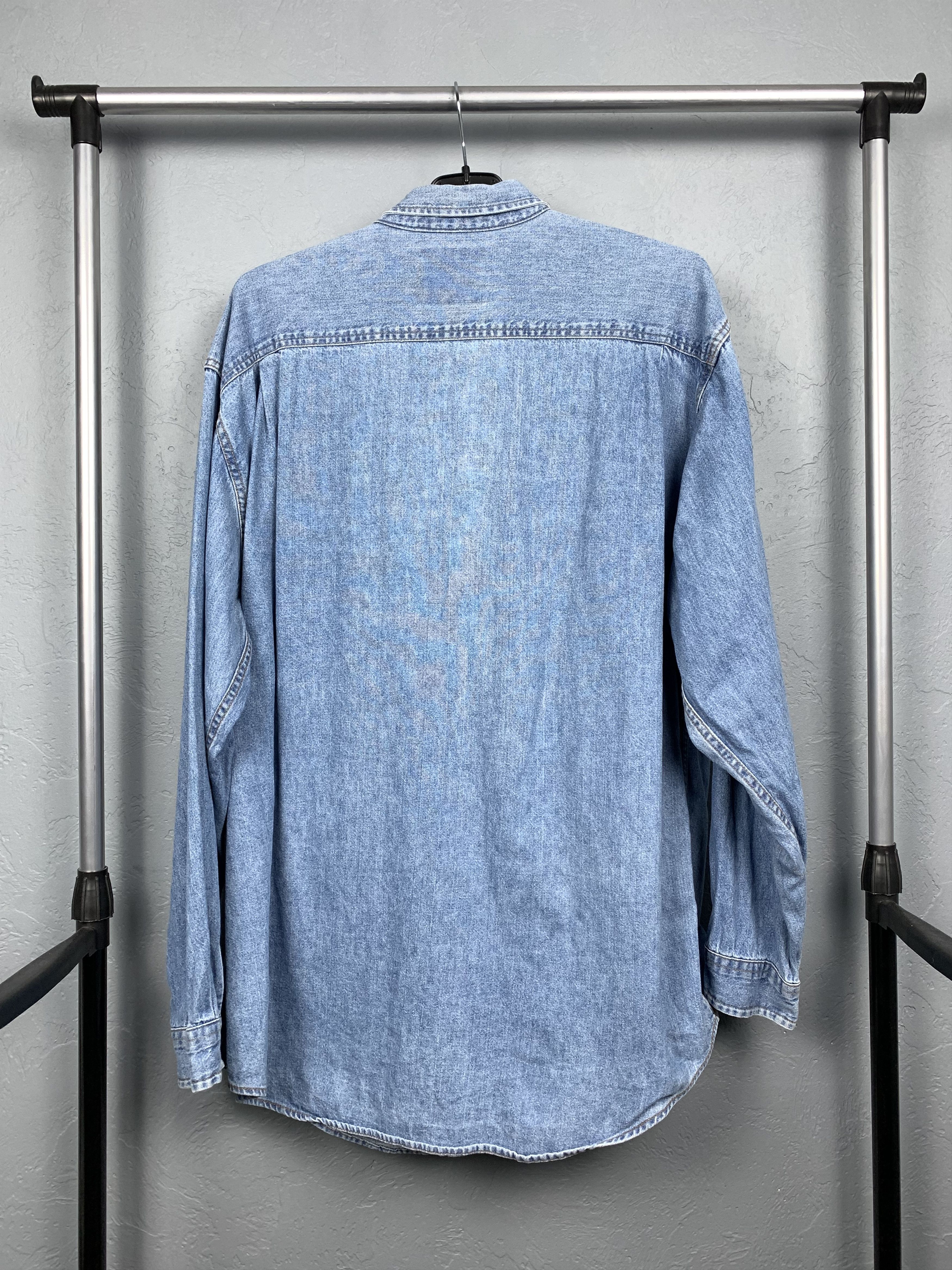 Levi's × Levi's Vintage Clothing × Vintage Levis 90s Vintage Mens Jeans Denim Shirt Size US XL / EU 56 / 4 - 5 Thumbnail