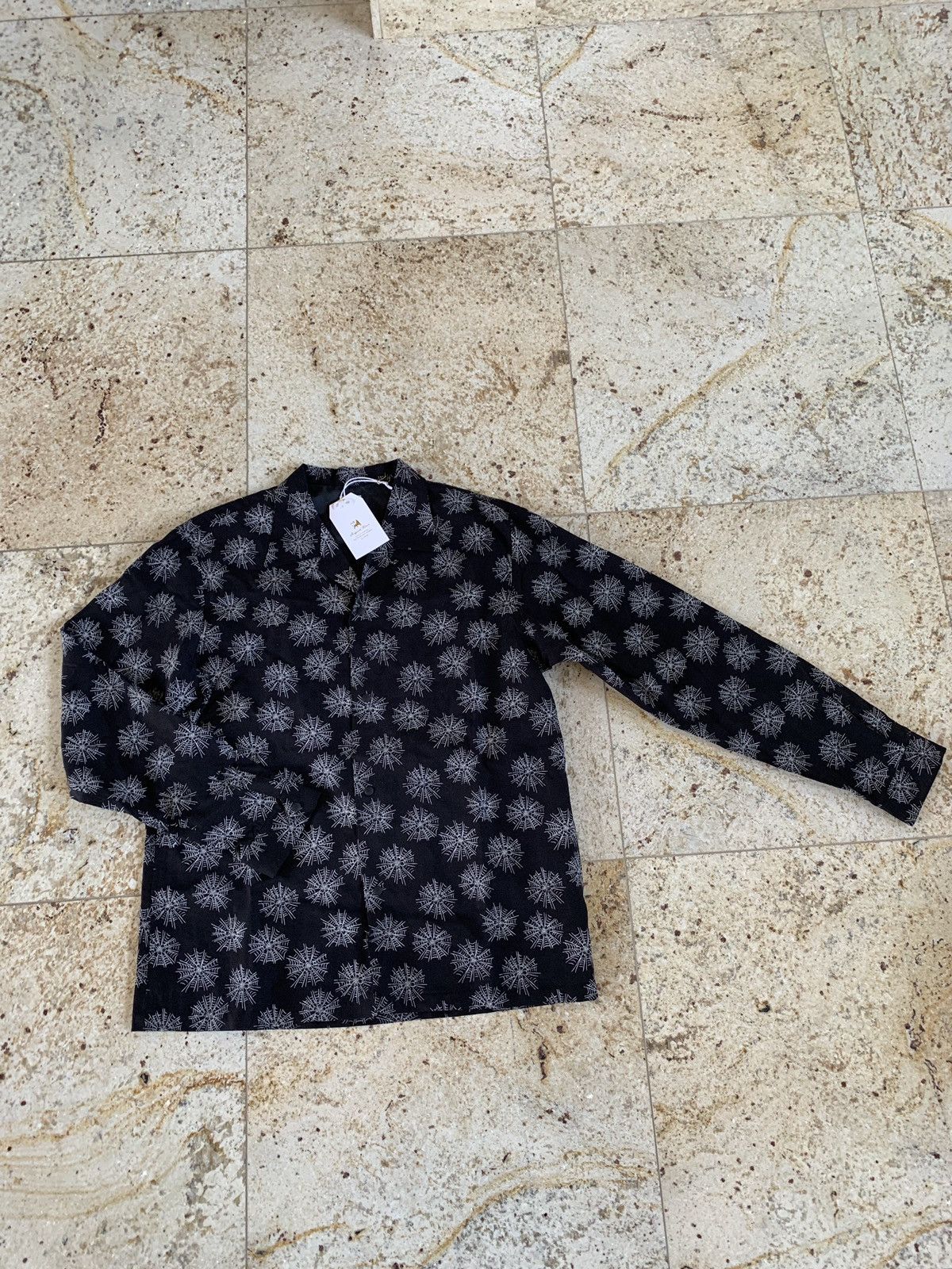 Sasquatchfabrix Oriental Black Button Up Size US L / EU 52-54 / 3 - 2 Thumbnail