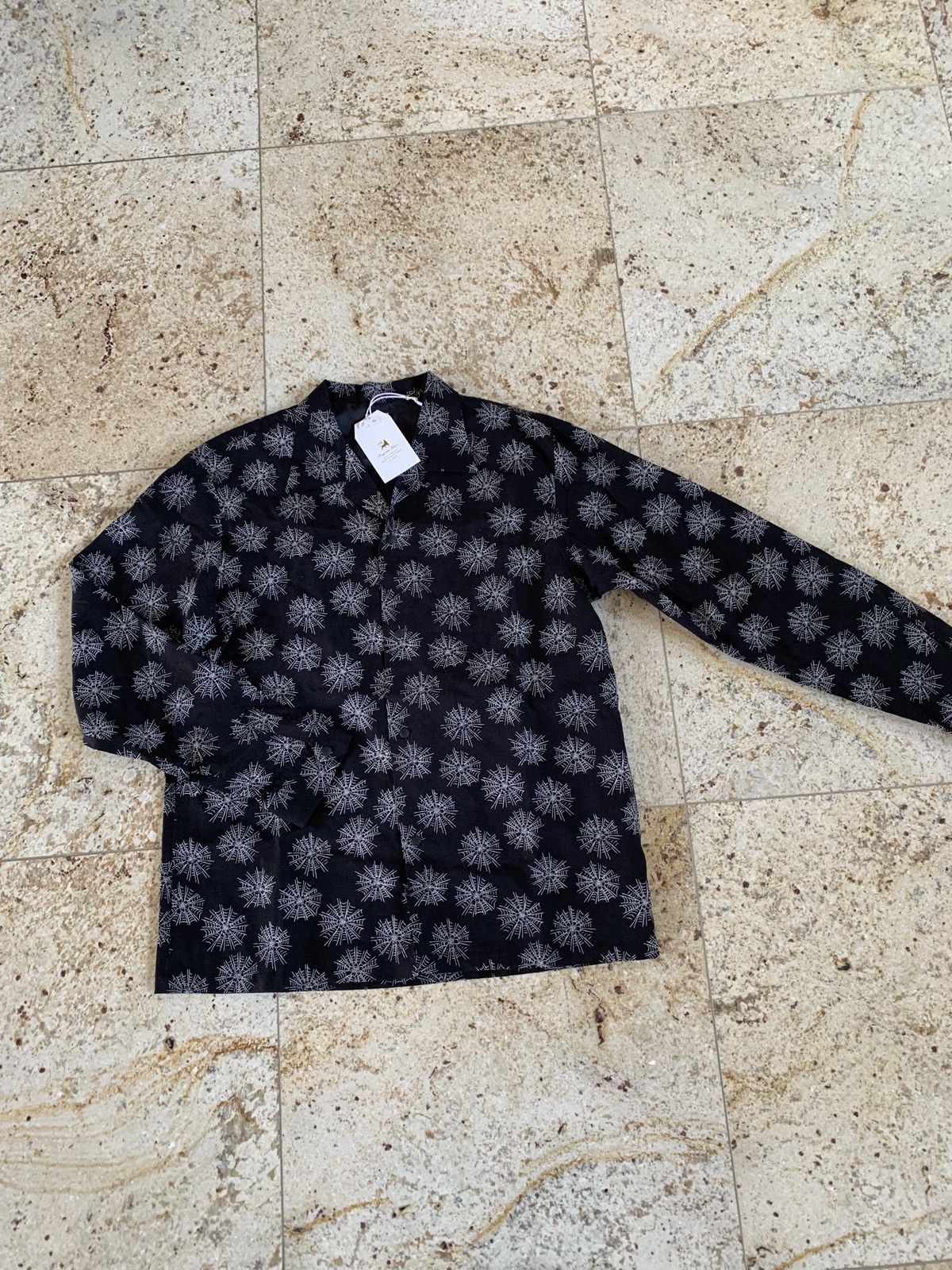 Sasquatchfabrix Oriental Black Button Up Size US L / EU 52-54 / 3 - 1 Thumbnail