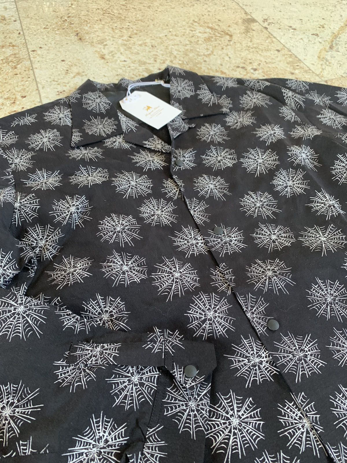 Sasquatchfabrix Oriental Black Button Up Size US L / EU 52-54 / 3 - 8 Thumbnail