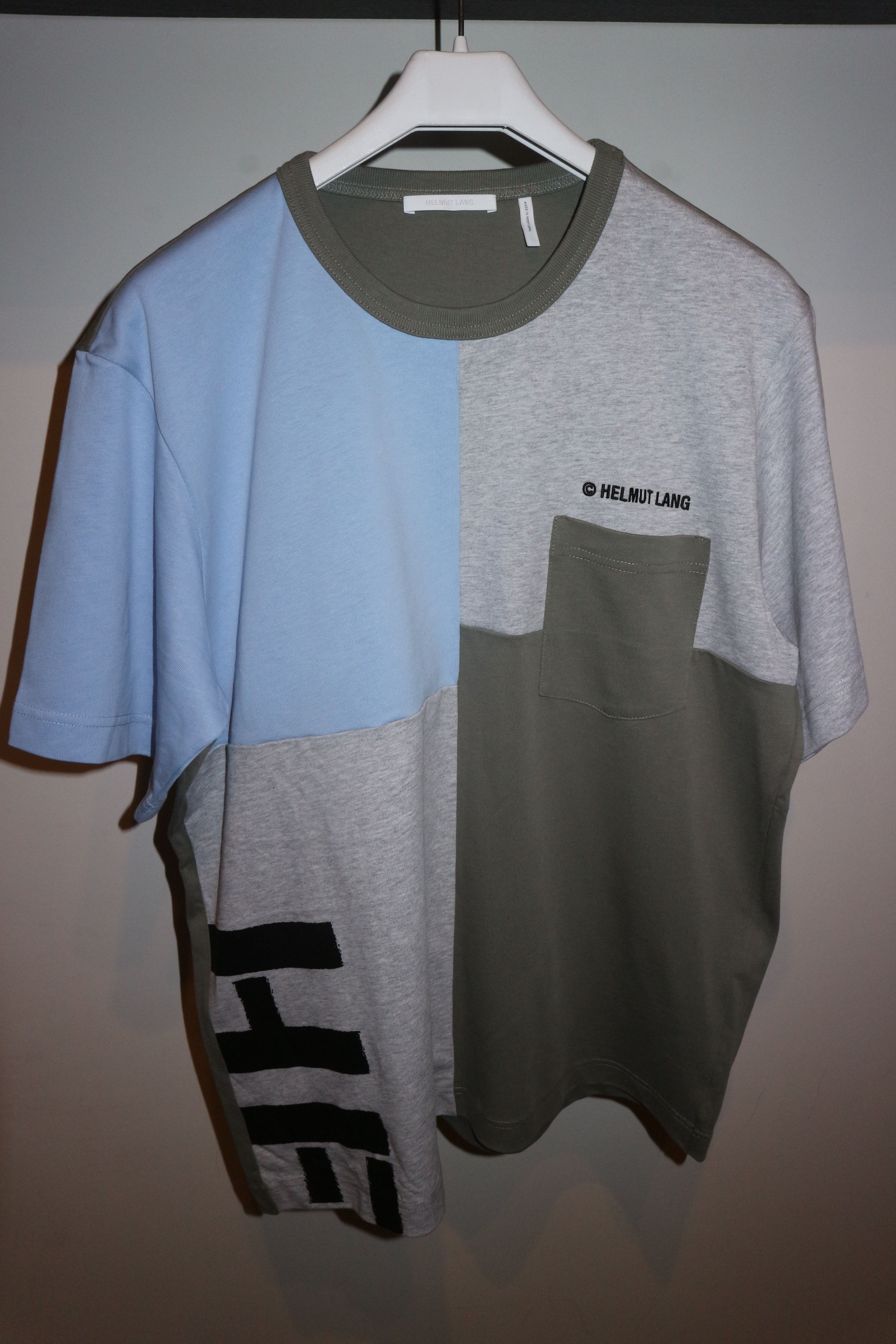 Helmut Lang Patchwork t-shirt Size US L / EU 52-54 / 3 - 1 Thumbnail